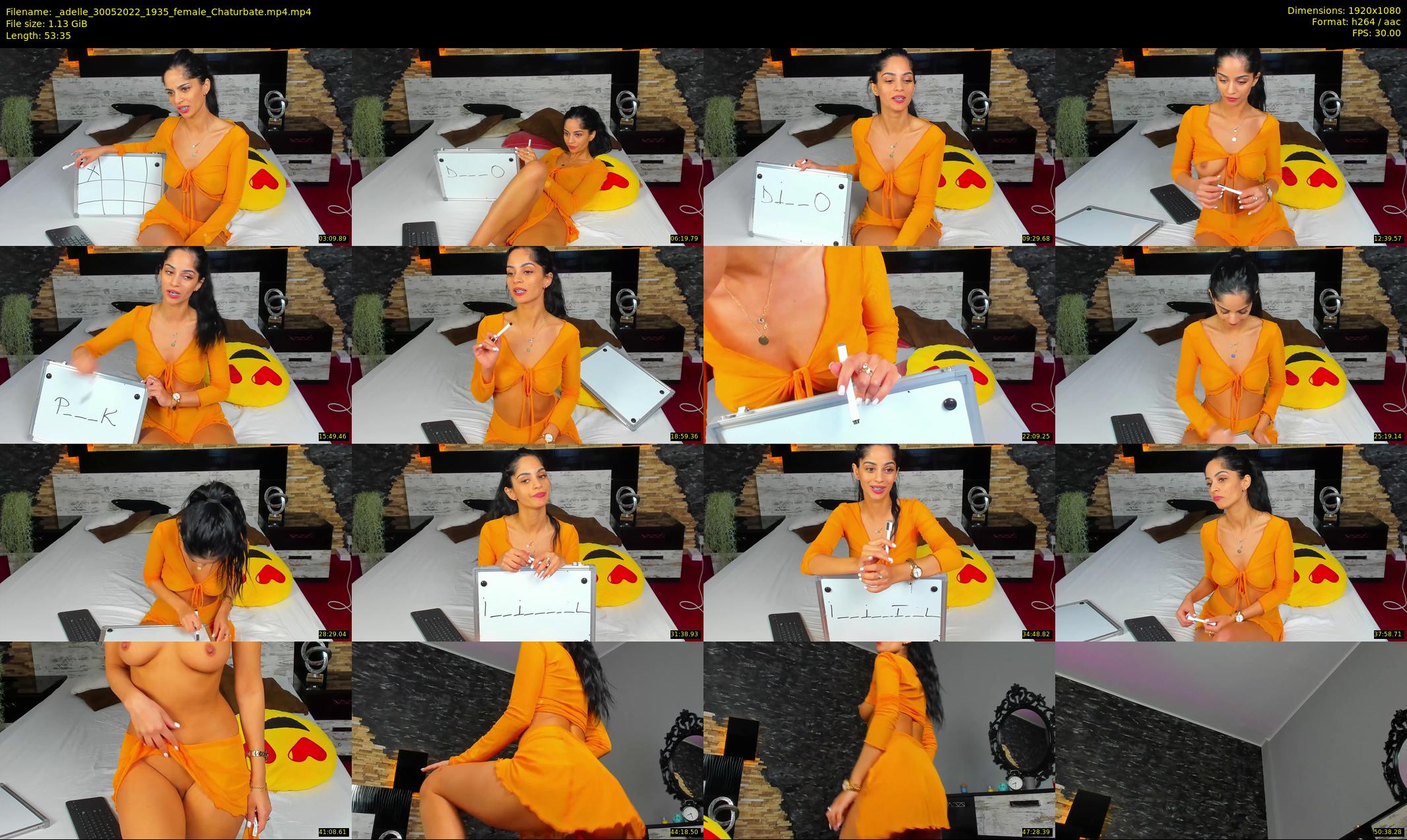_adelle — 54 minute Chaturbate female cam show recording, 1080p, May 30, 2022