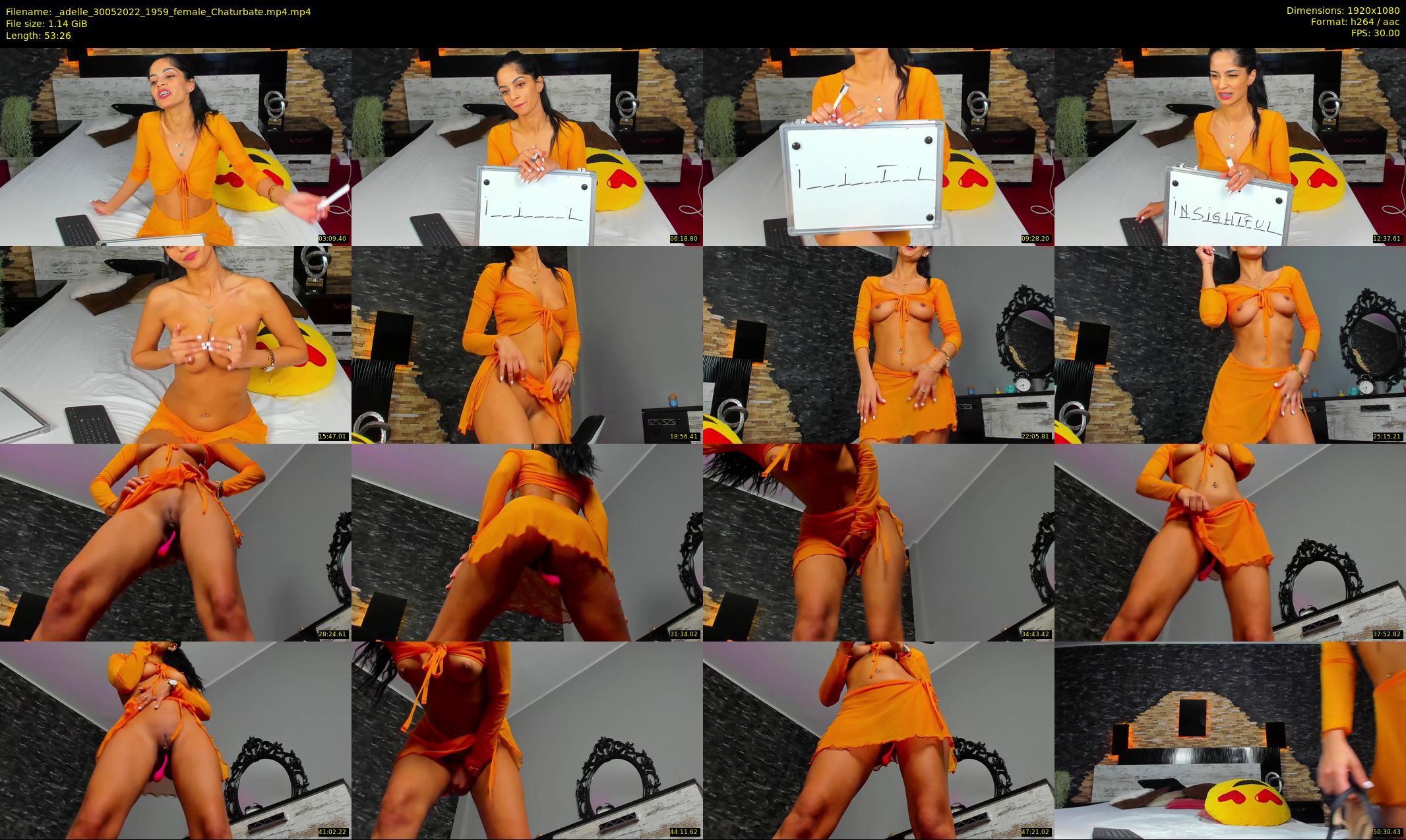 _adelle — 54 minute Chaturbate female cam show recording, 1080p, May 30, 2022