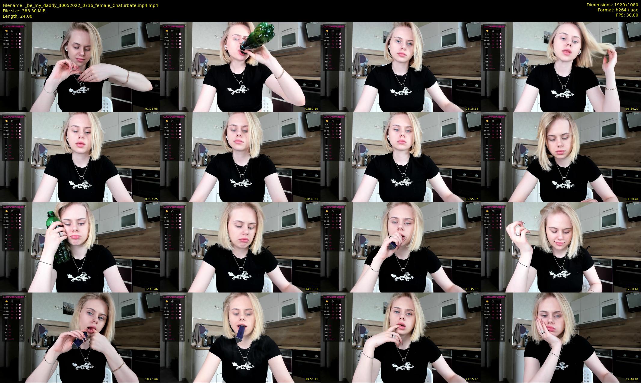 _be_my_daddy — 24 minute Chaturbate female cam show recording, 1080p, May 30, 2022