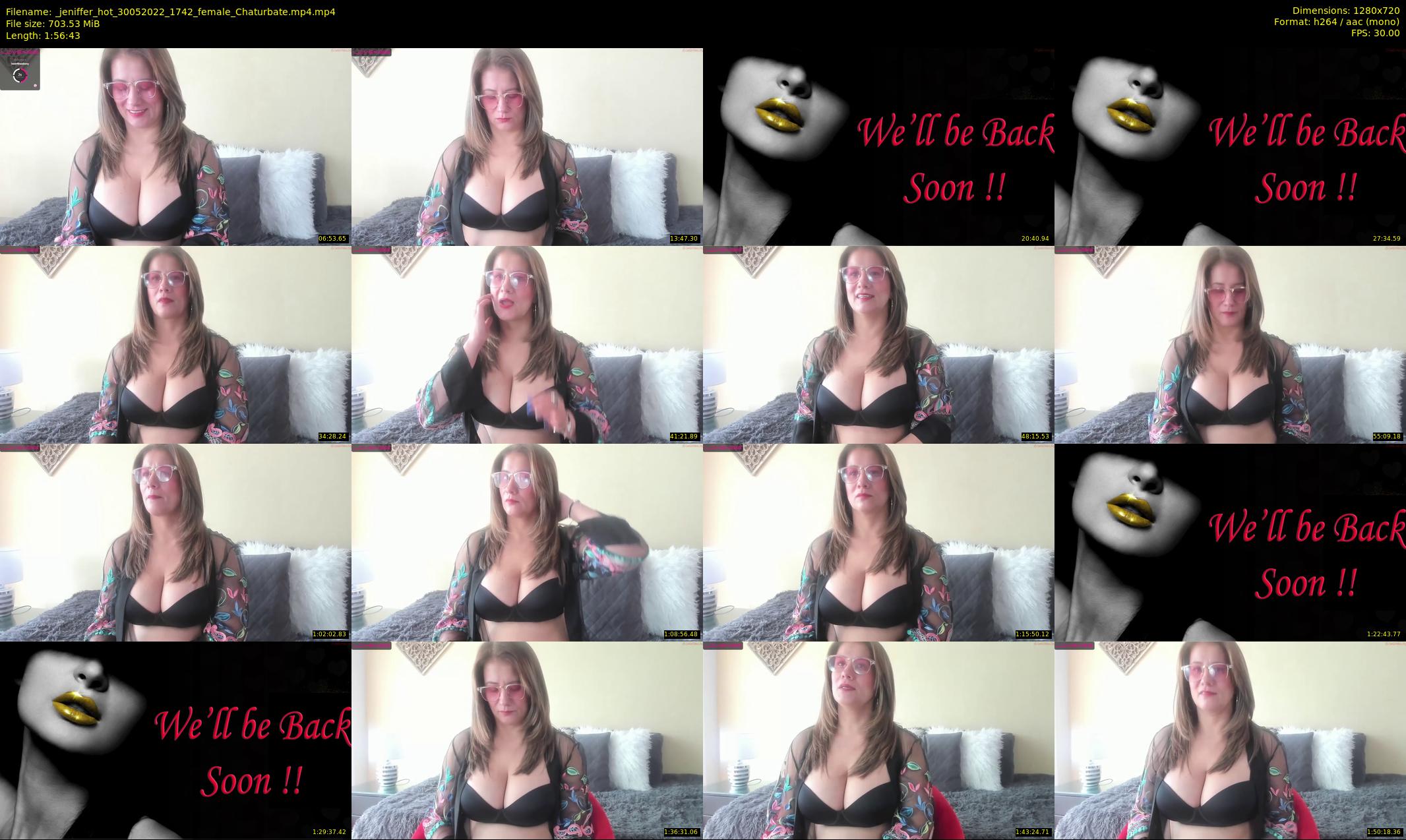 _jeniffer_hot — 117 minute Chaturbate female cam show recording, 720p, May 30, 2022