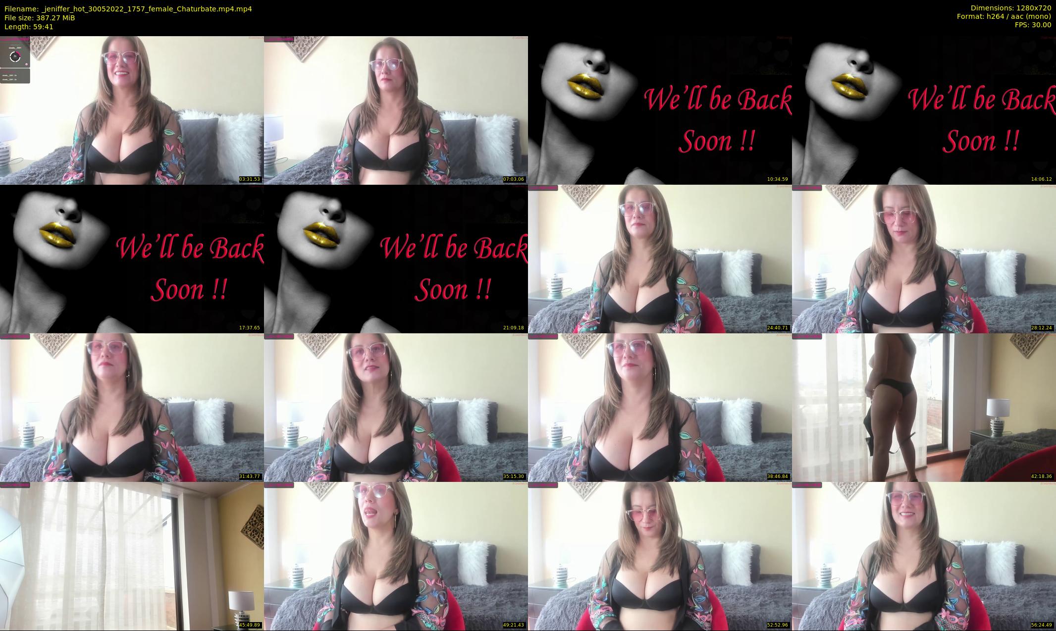 _jeniffer_hot — 60 minute Chaturbate female cam show recording, 720p, May 30, 2022
