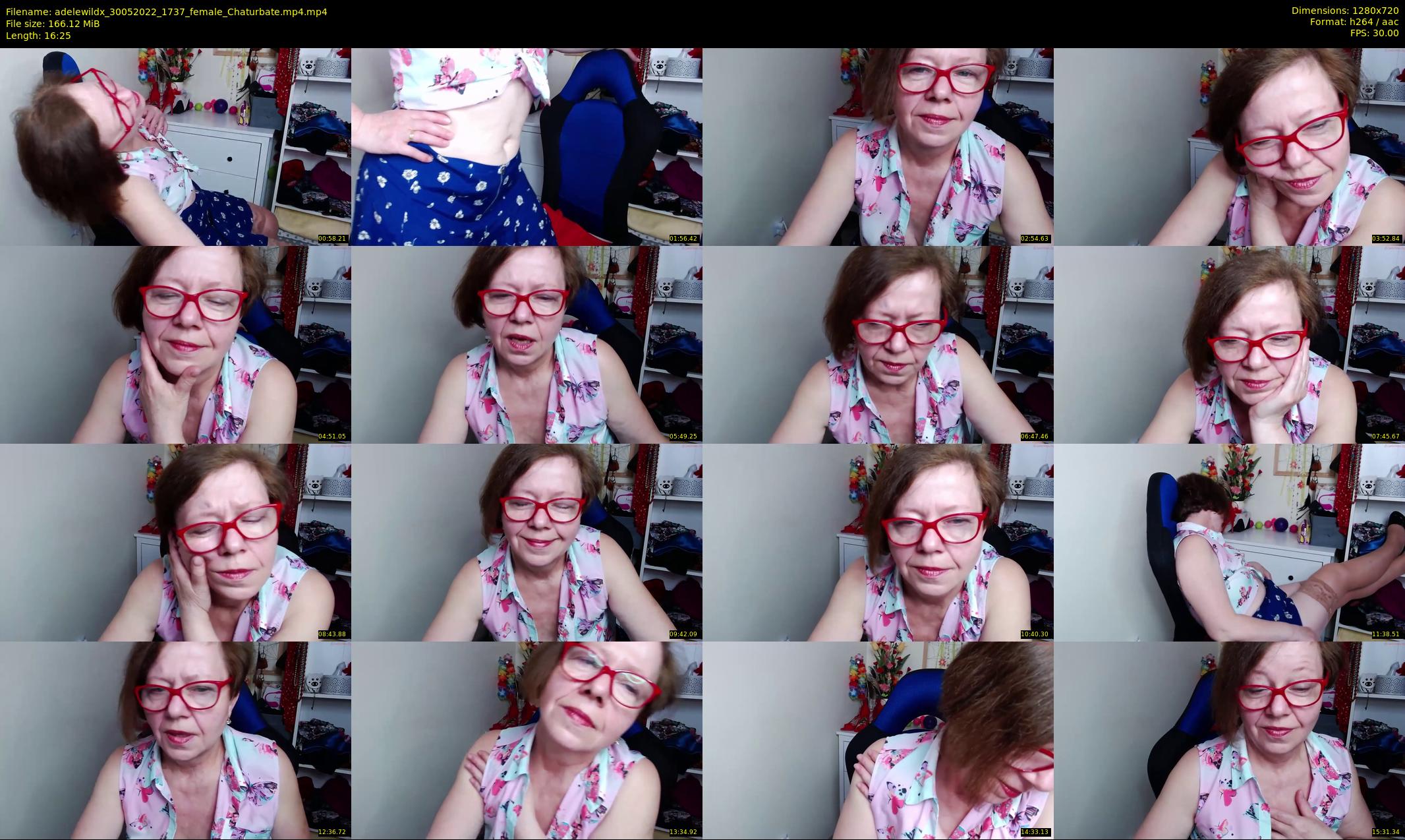 adelewildx — 17 minute Chaturbate female cam show recording, 720p, May 30, 2022