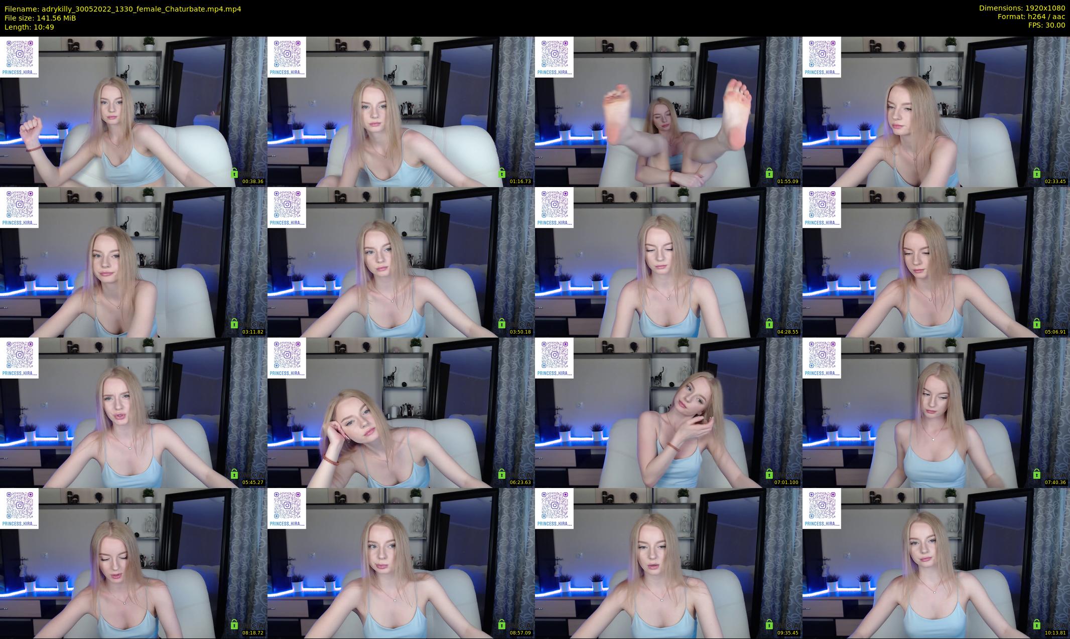 adrykilly — 11 minute Chaturbate female cam show recording, 1080p, May 30, 2022
