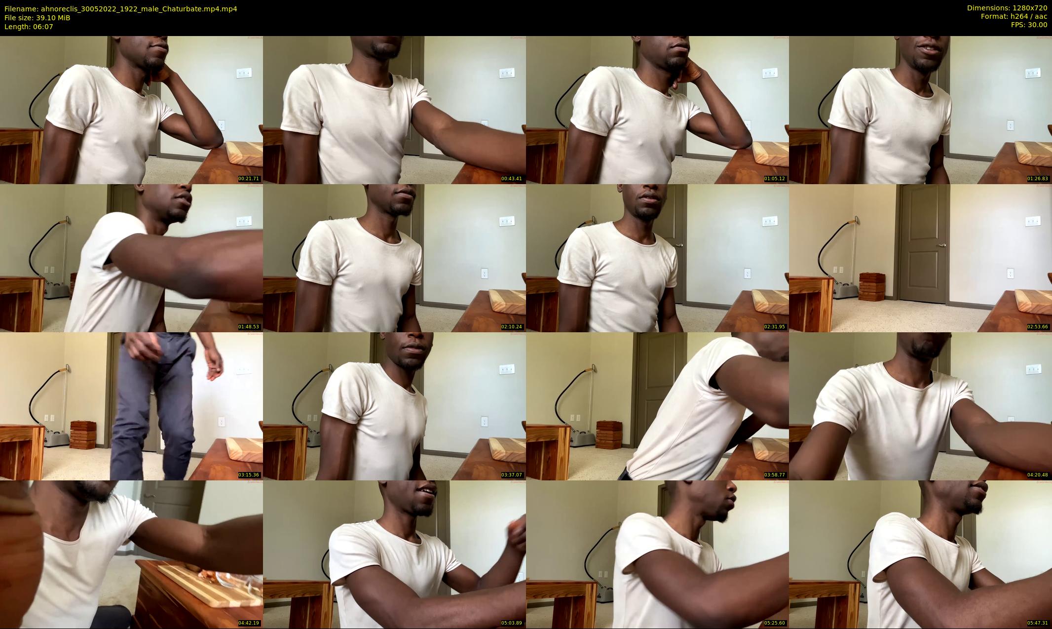 ahnoreclis — 7 minute Chaturbate male cam show recording, 720p, May 30, 2022