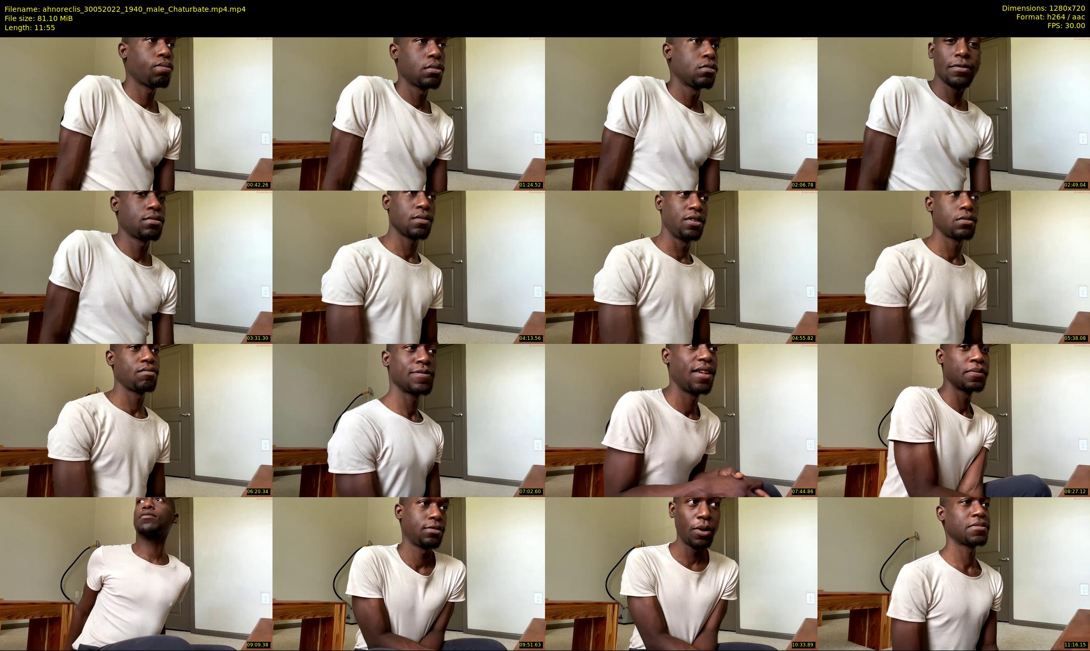 ahnoreclis — 12 minute Chaturbate male cam show recording, 720p, May 30, 2022