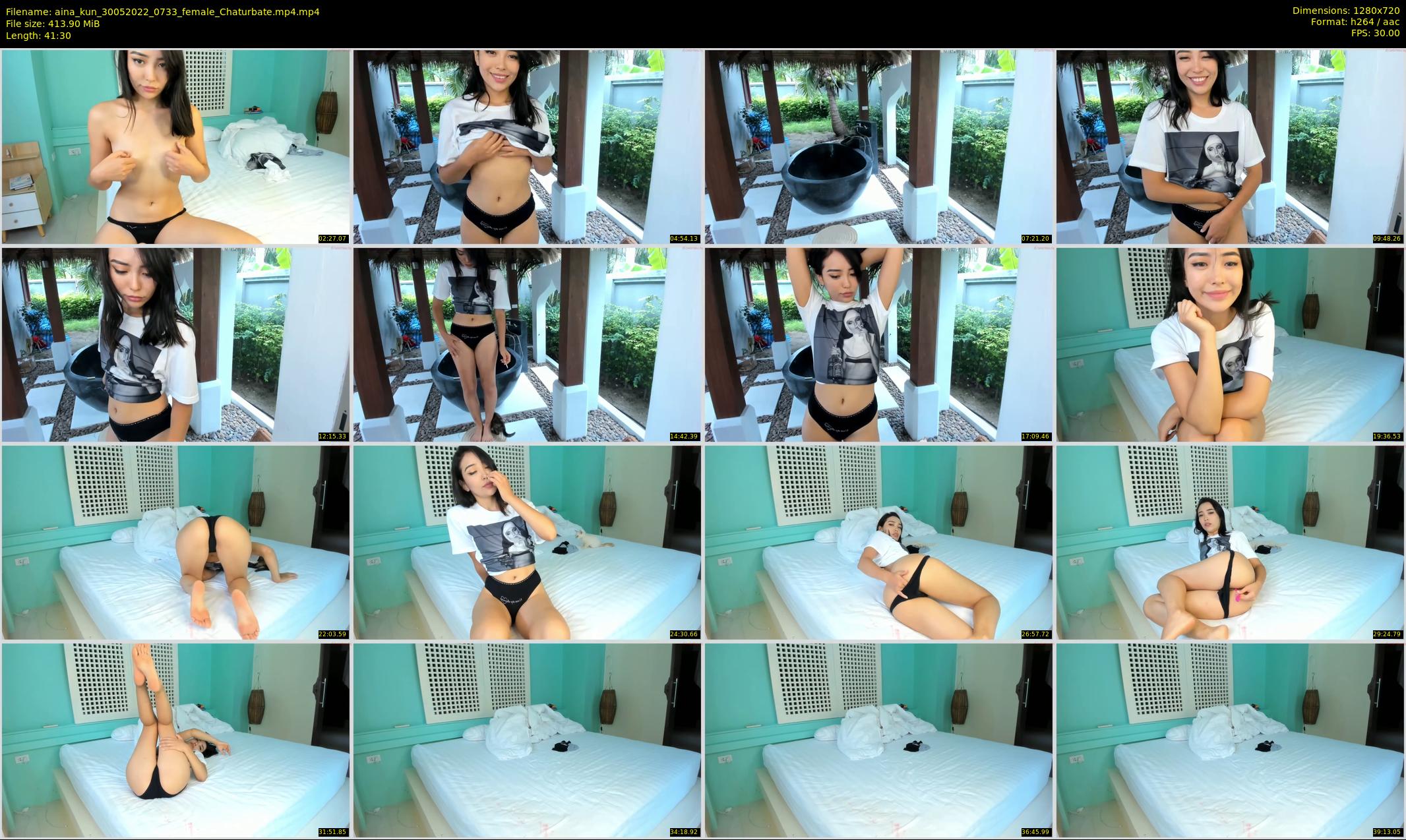 aina_kun — 42 minute Chaturbate female cam show recording, 720p, May 30, 2022