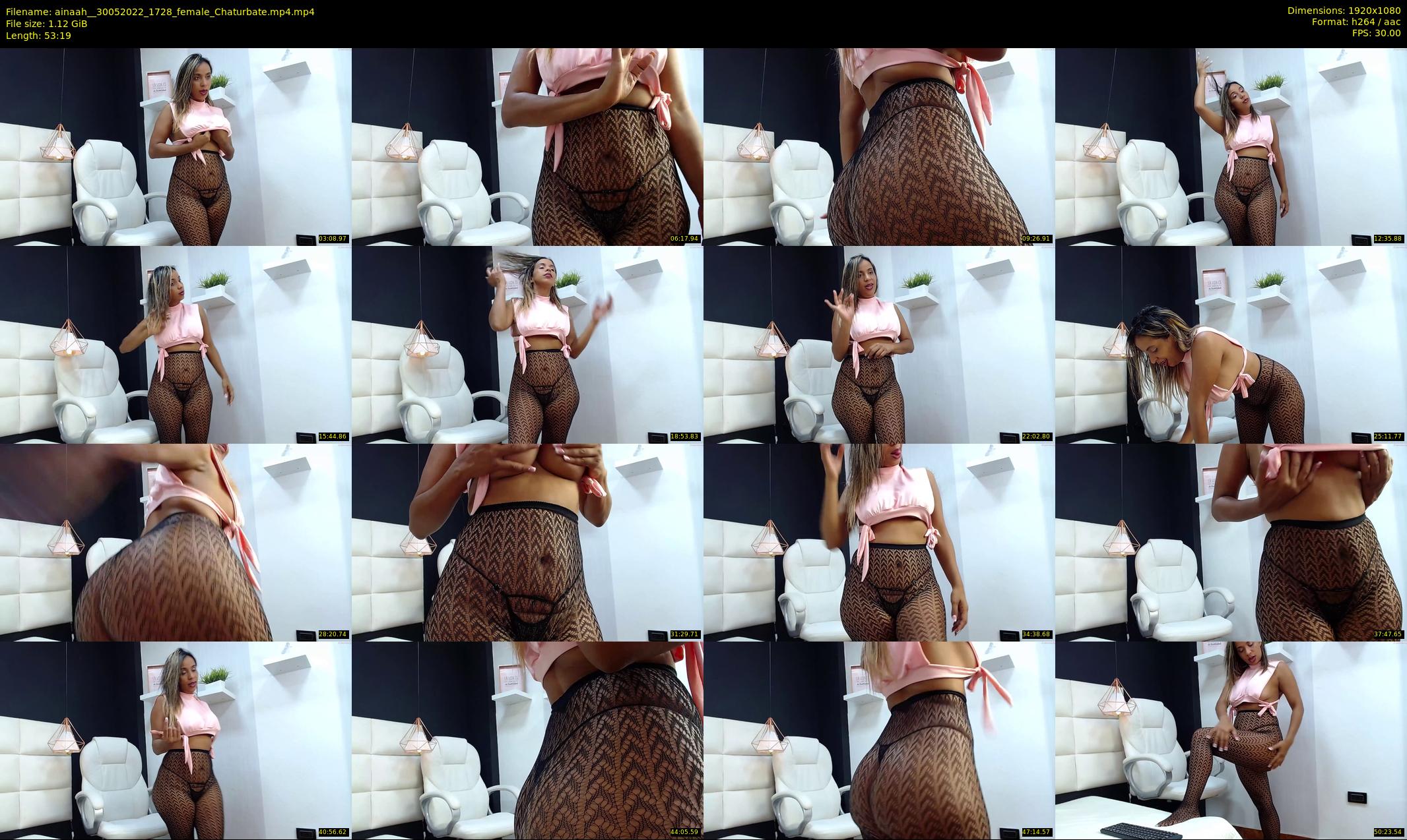 ainaah_ — 54 minute Chaturbate female cam show recording, 1080p, May 30, 2022