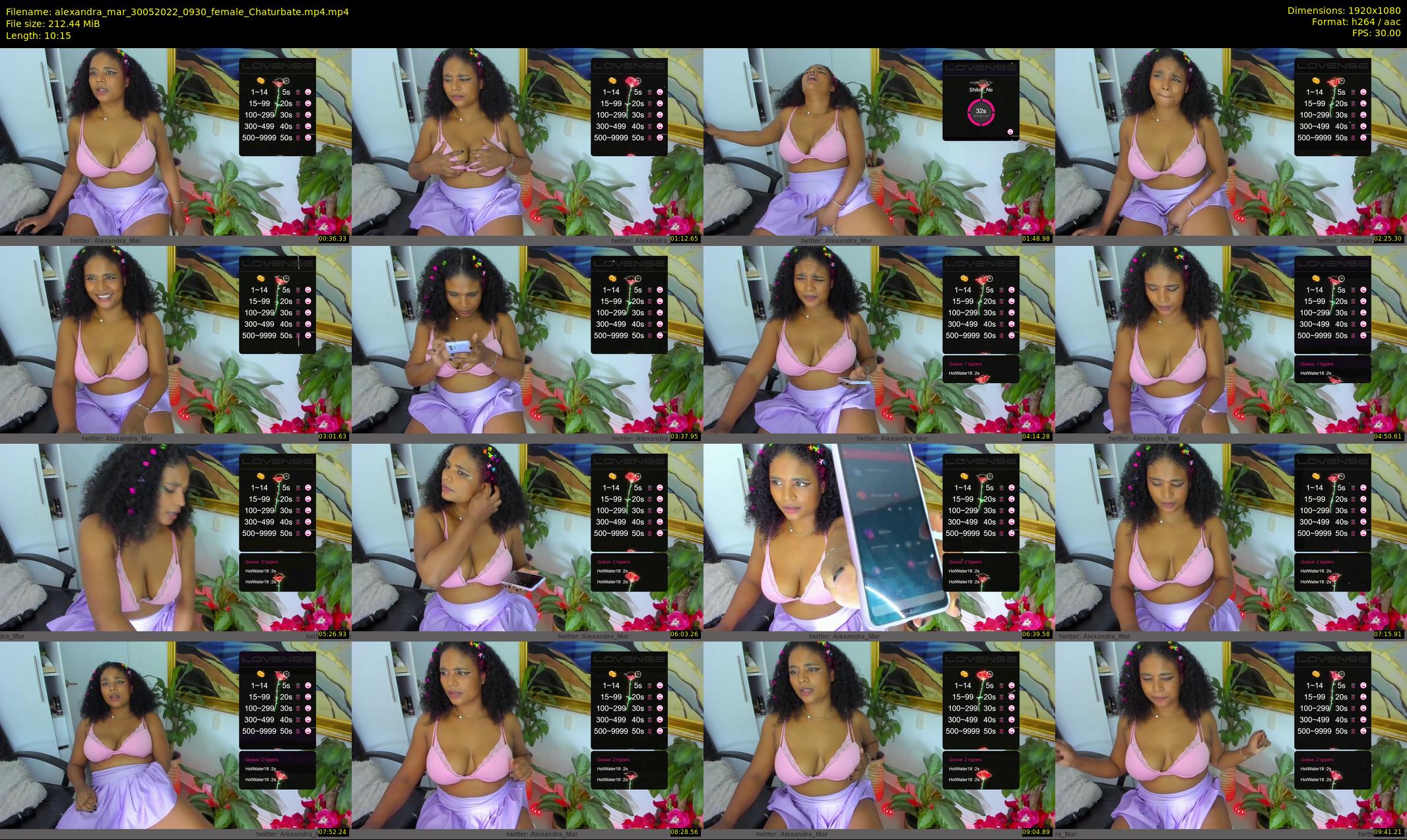 alexandra_mar — 11 minute Chaturbate female cam show recording, 1080p, May 30, 2022