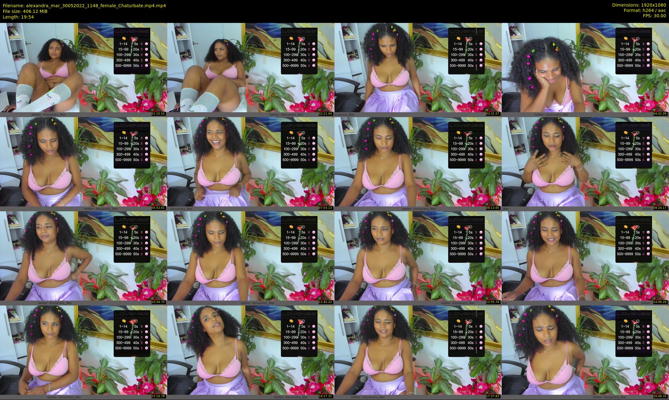 alexandra_mar — 20 minute Chaturbate female cam show recording, 1080p, May 30, 2022