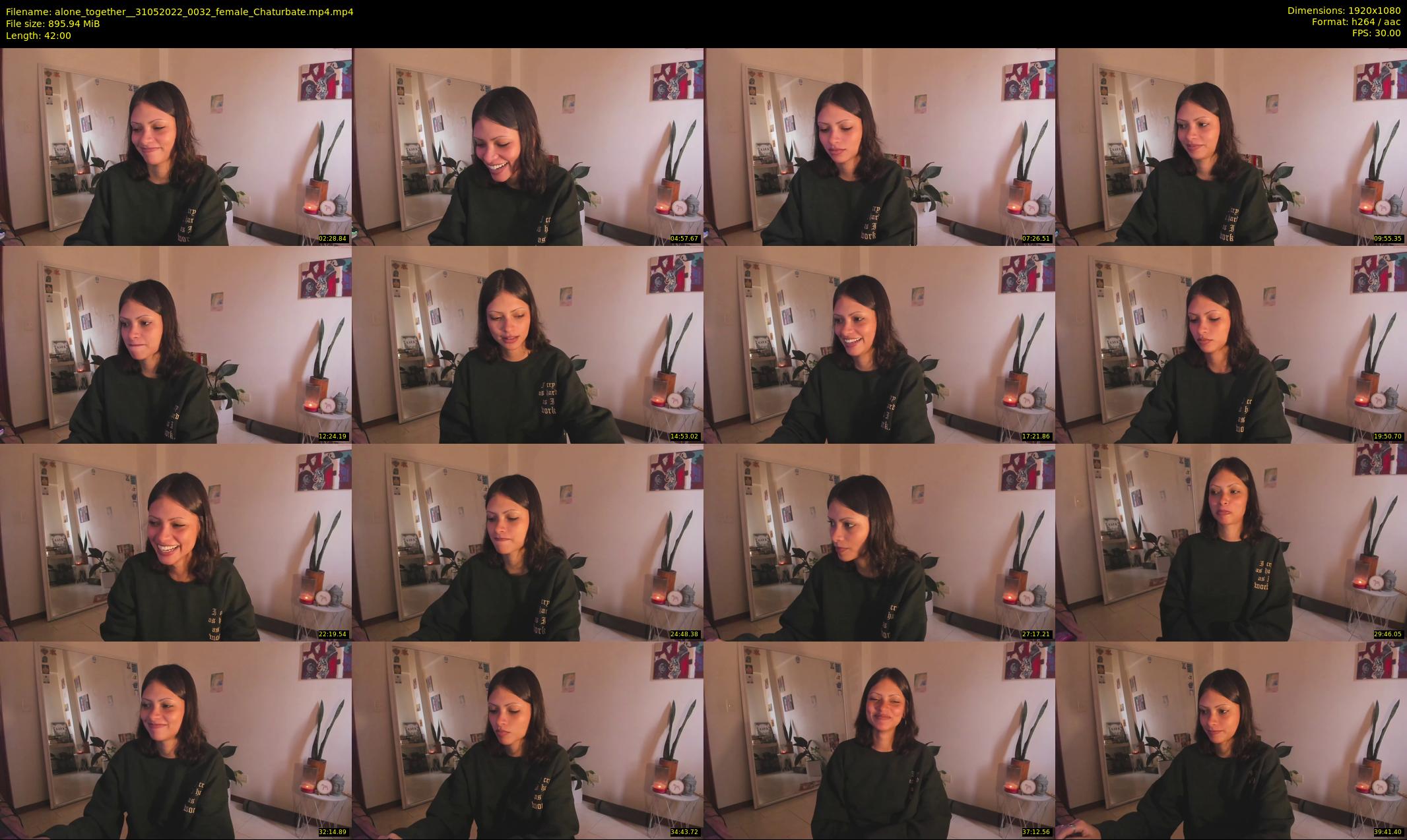 alone_together_ — 42 minute Chaturbate female cam show recording, 1080p, May 31, 2022