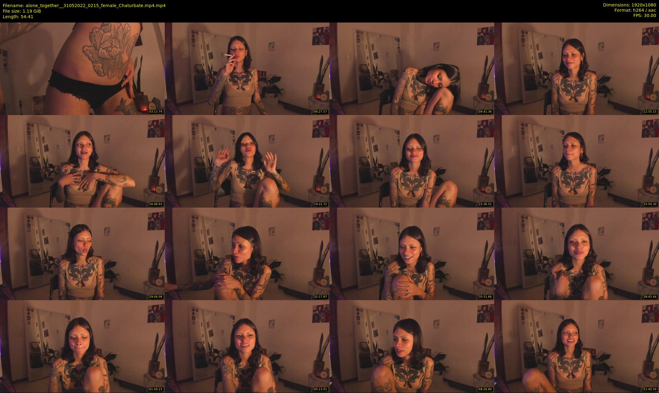 alone_together_ — 55 minute Chaturbate female cam show recording, 1080p, May 31, 2022