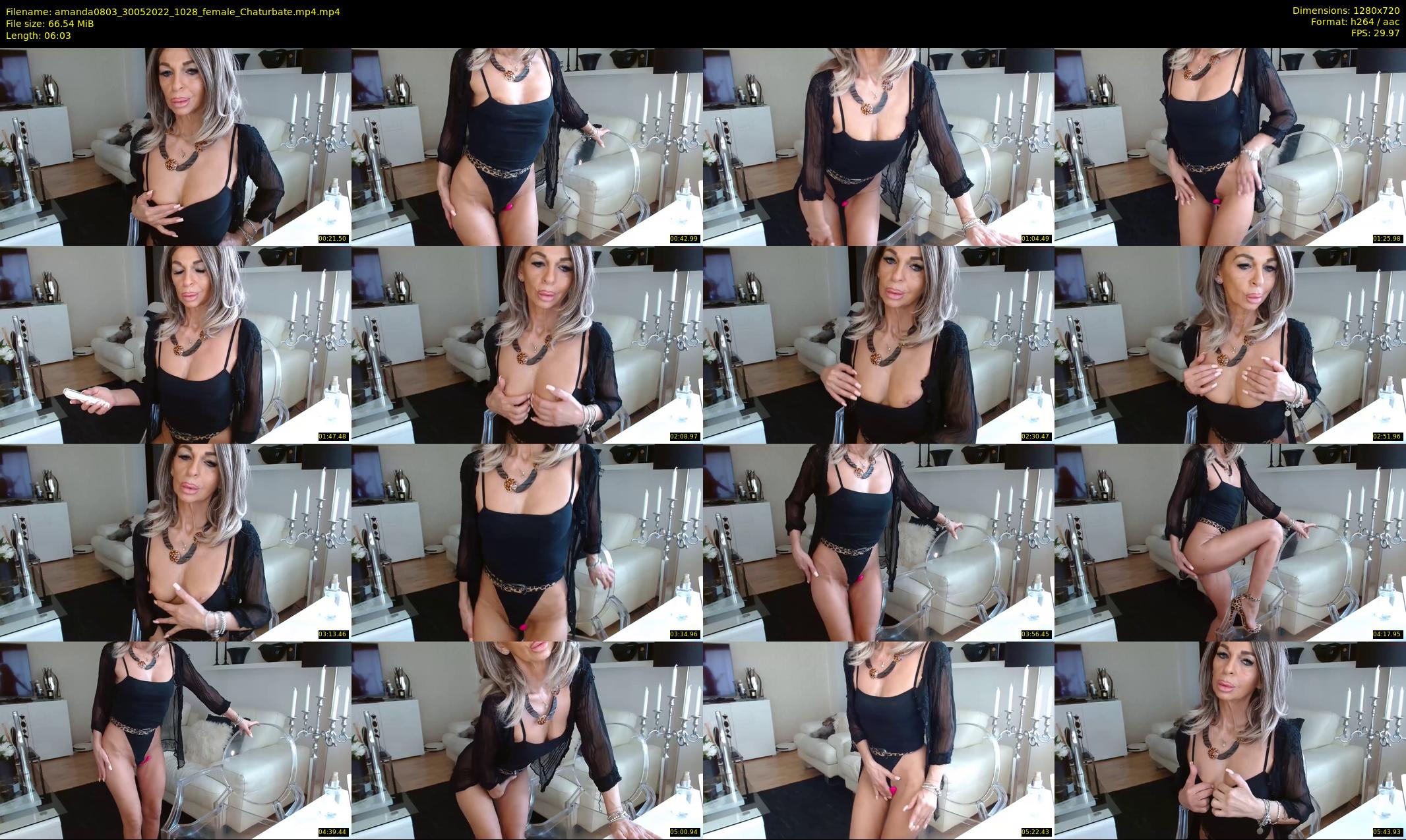 amanda0803 — 7 minute Chaturbate female cam show recording, 720p, May 30, 2022