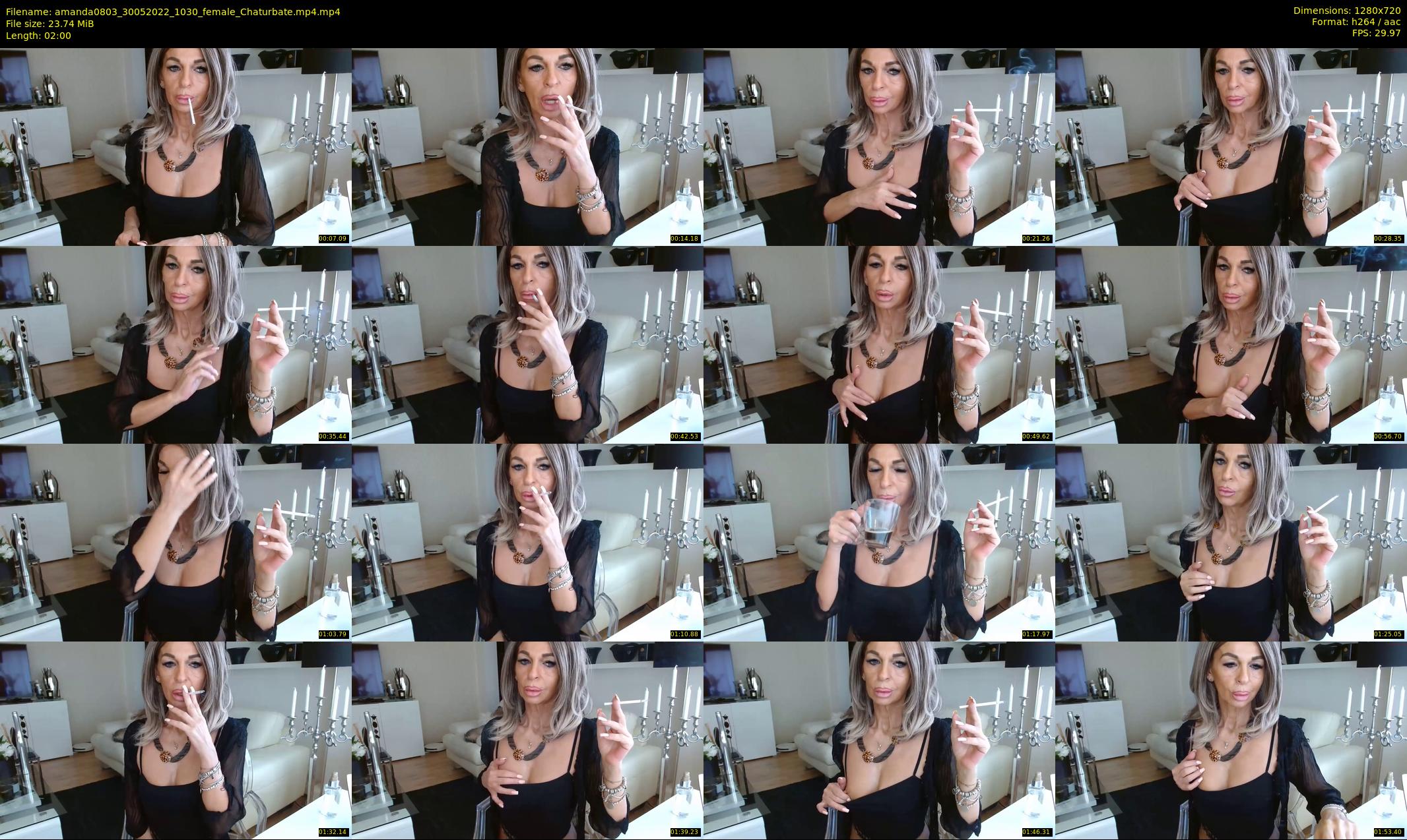 amanda0803 — 2 minute Chaturbate female cam show recording, 720p, May 30, 2022