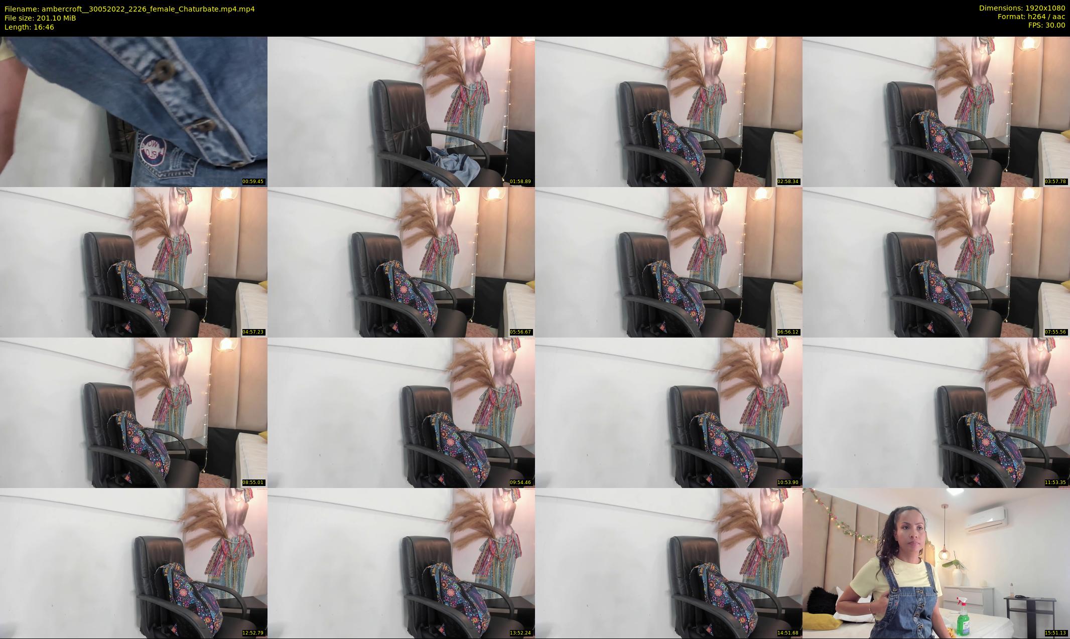 ambercroft_ — 17 minute Chaturbate female cam show recording, 1080p, May 30, 2022