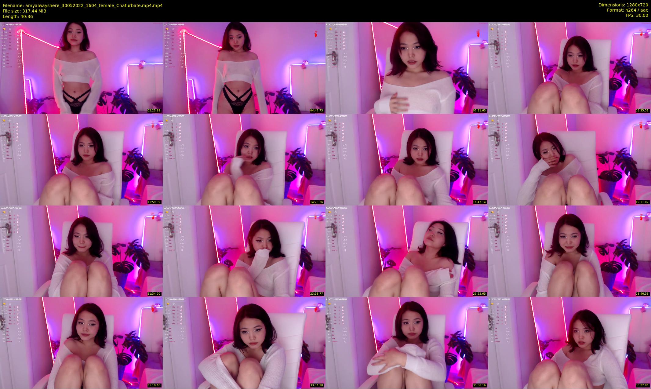 amyalwayshere — 41 minute Chaturbate female cam show recording, 720p, May 30, 2022