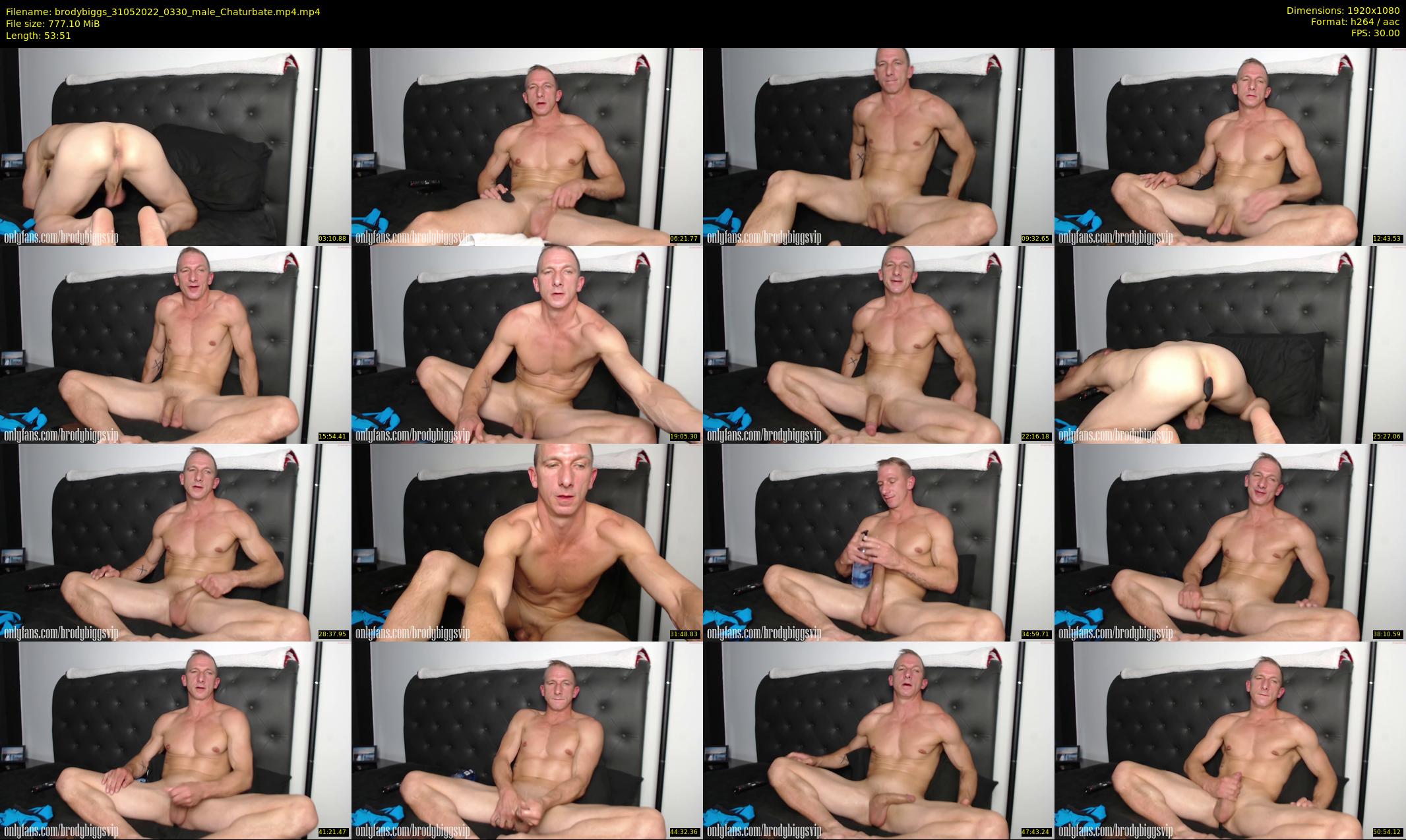 brodybiggs — 54 minute Chaturbate male cam show recording, 1080p, May 31, 2022