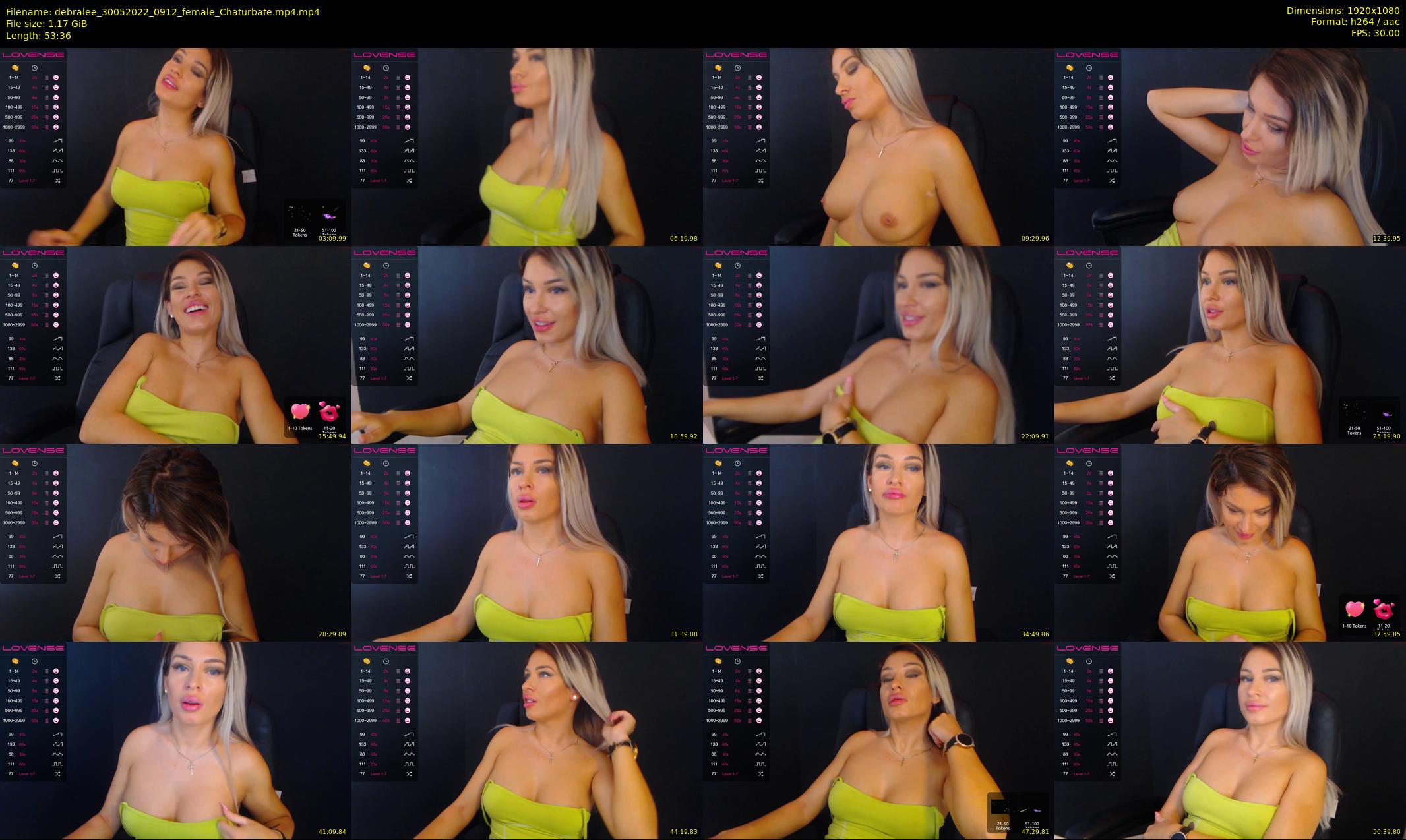 debralee — 54 minute Chaturbate female cam show recording, 1080p, May 30, 2022