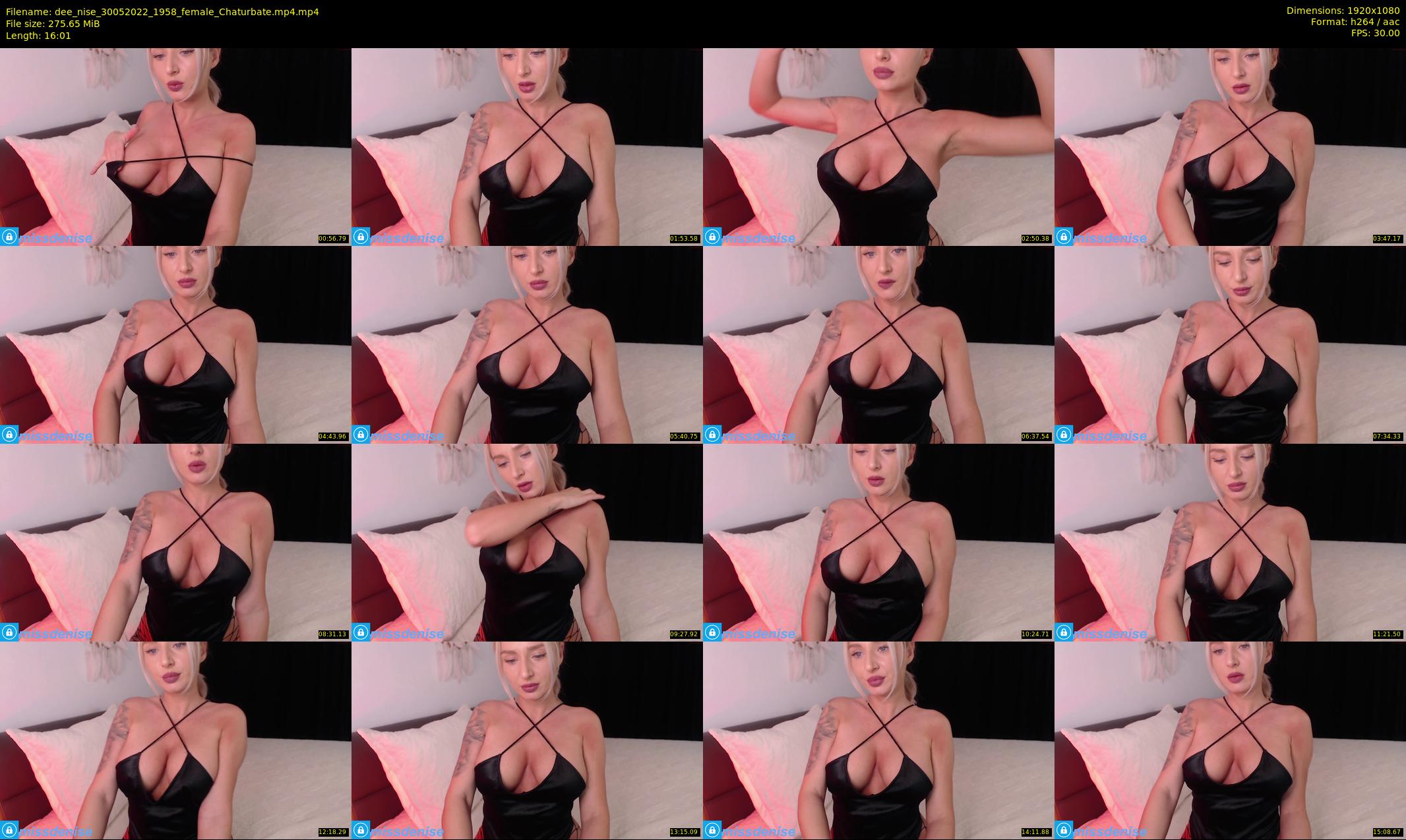 dee_nise — 17 minute Chaturbate female cam show recording, 1080p, May 30, 2022