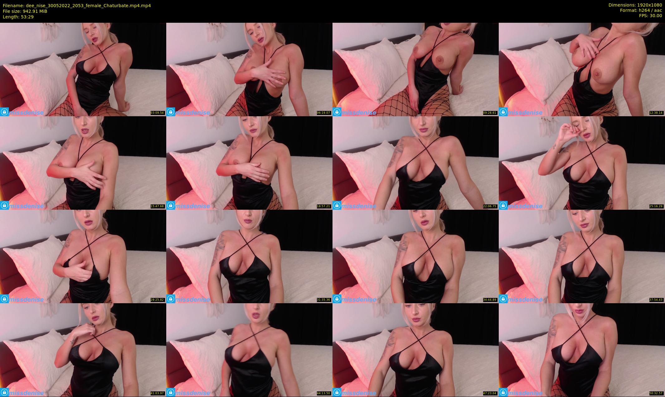dee_nise — 54 minute Chaturbate female cam show recording, 1080p, May 30, 2022