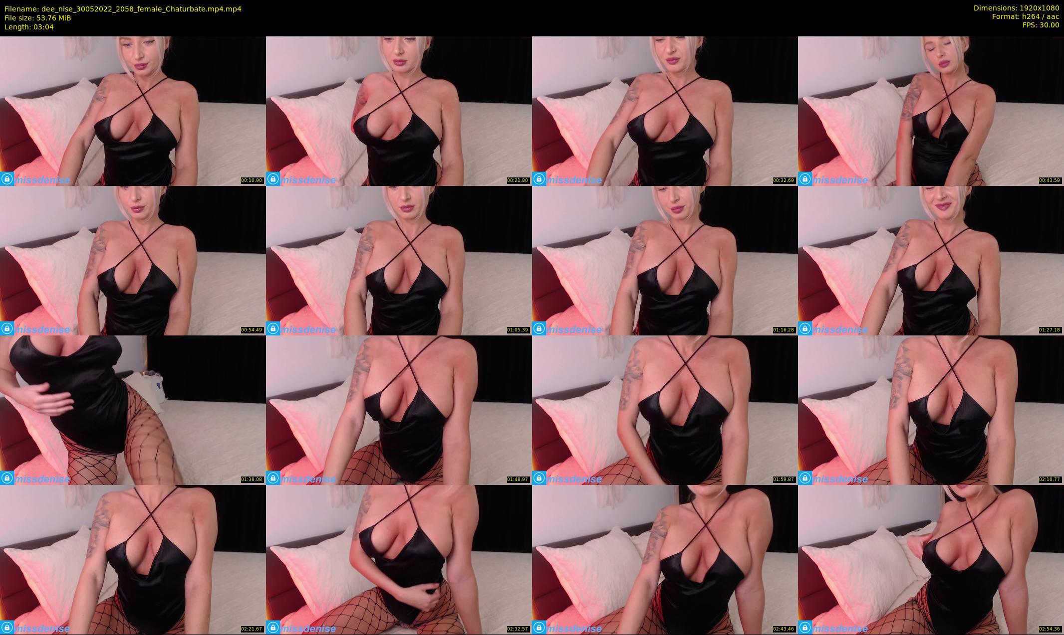 dee_nise — 4 minute Chaturbate female cam show recording, 1080p, May 30, 2022