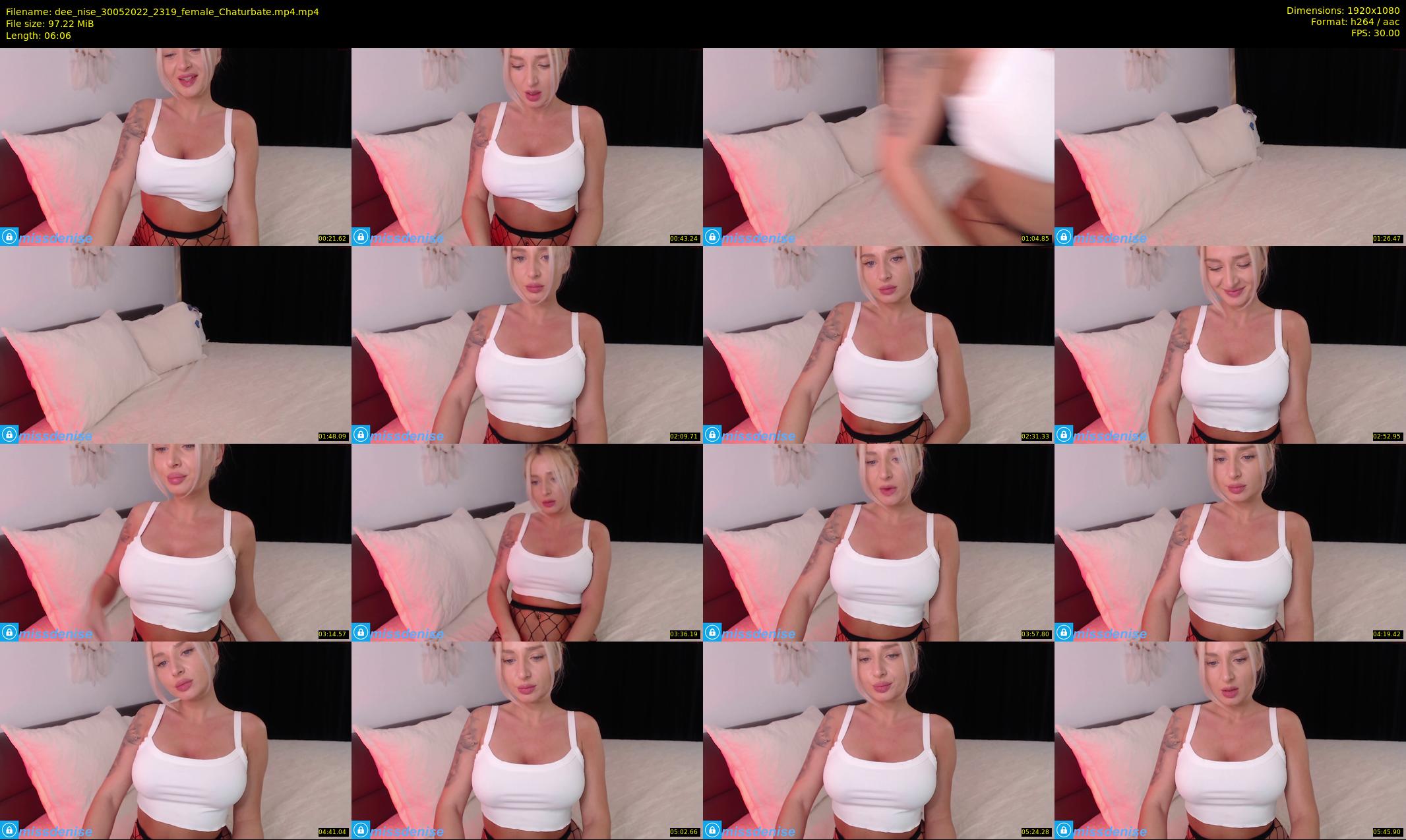 dee_nise — 7 minute Chaturbate female cam show recording, 1080p, May 30, 2022