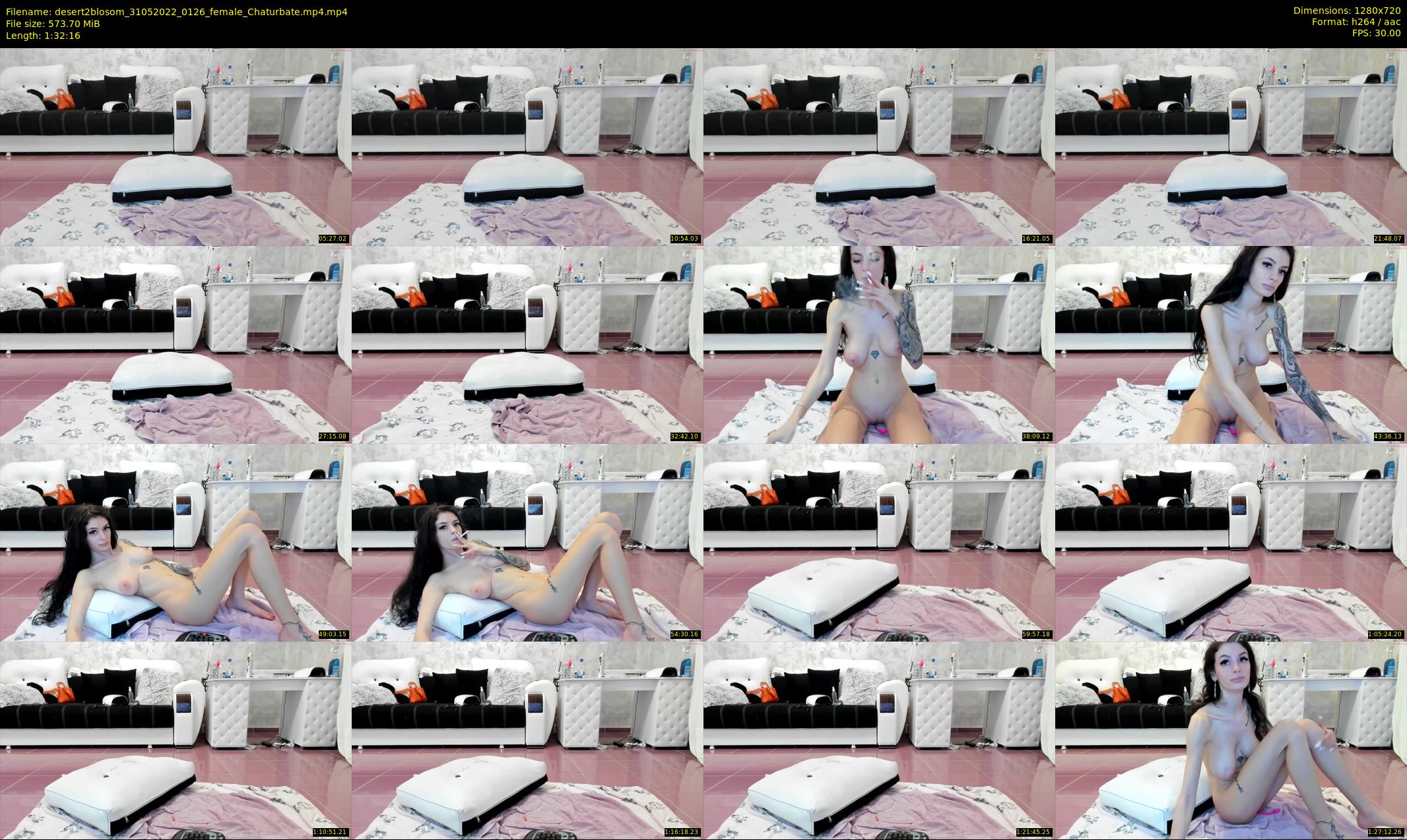 desert2blosom — 93 minute Chaturbate female cam show recording, 720p, May 31, 2022