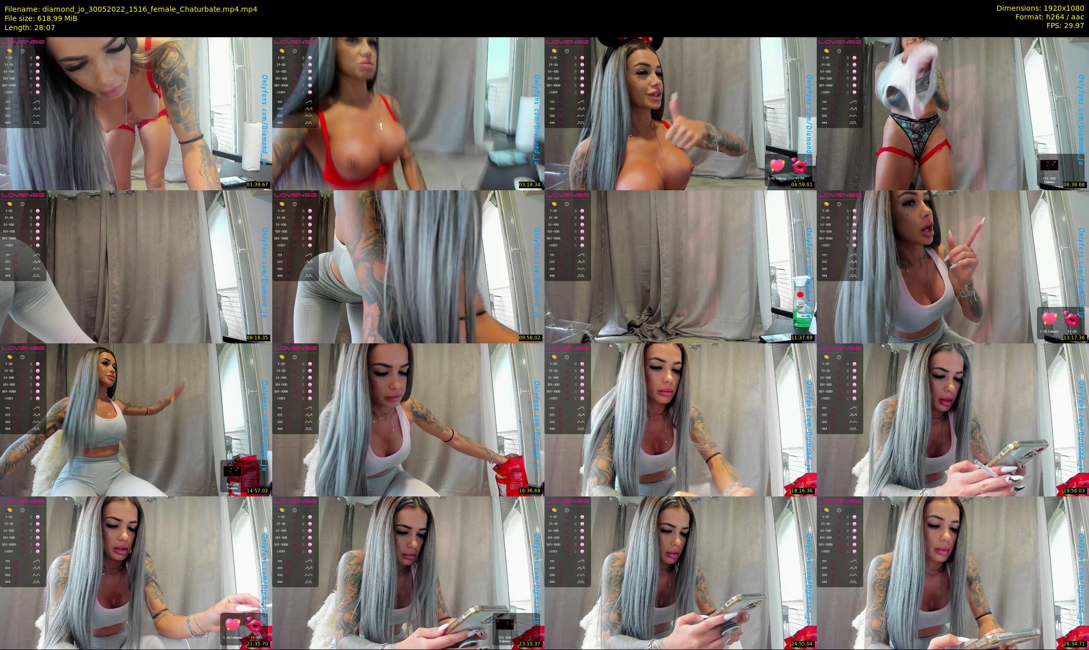 diamond_jo — 29 minute Chaturbate female cam show recording, 1080p, May 30, 2022