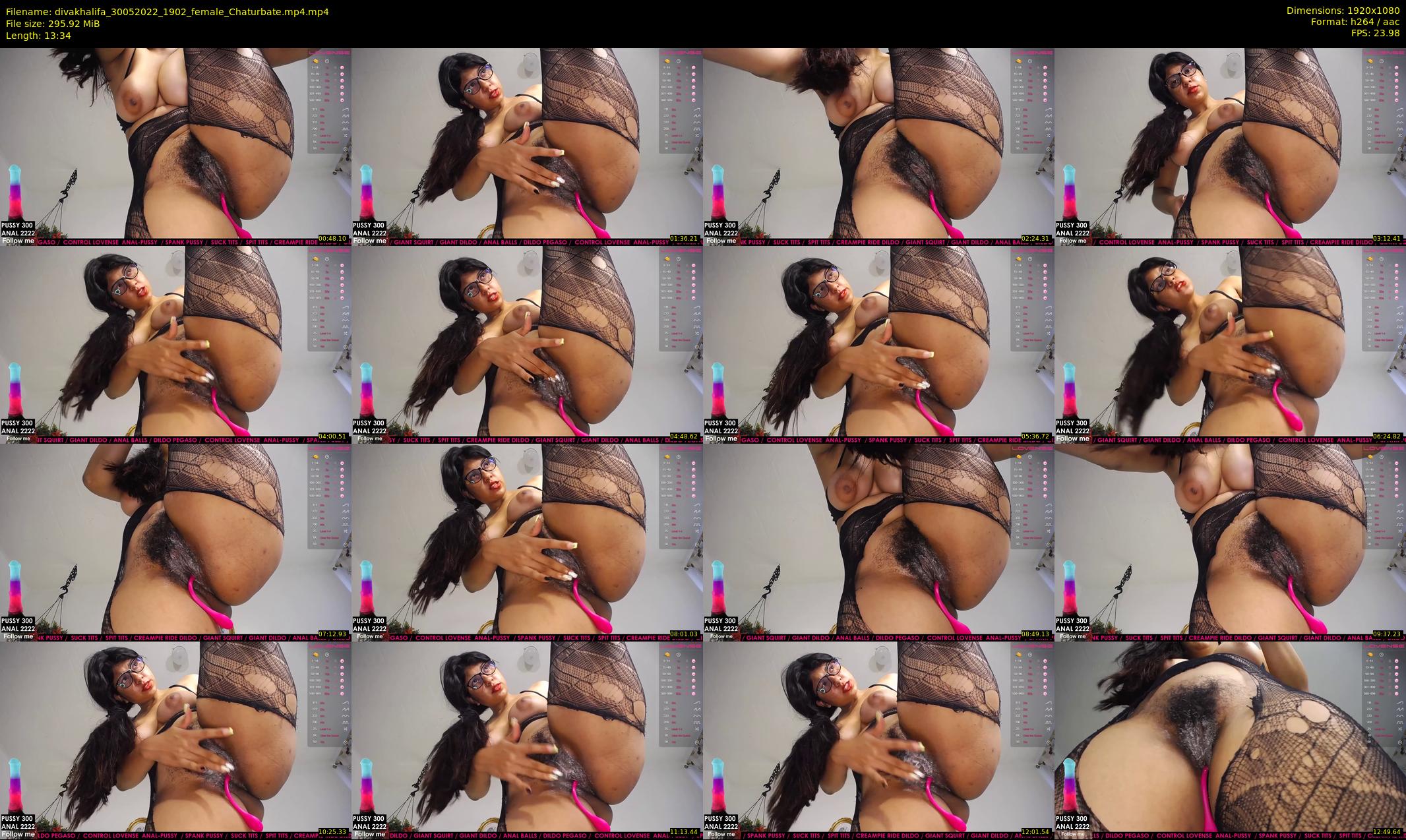 divakhalifa — 14 minute Chaturbate female cam show recording, 1080p, May 30, 2022