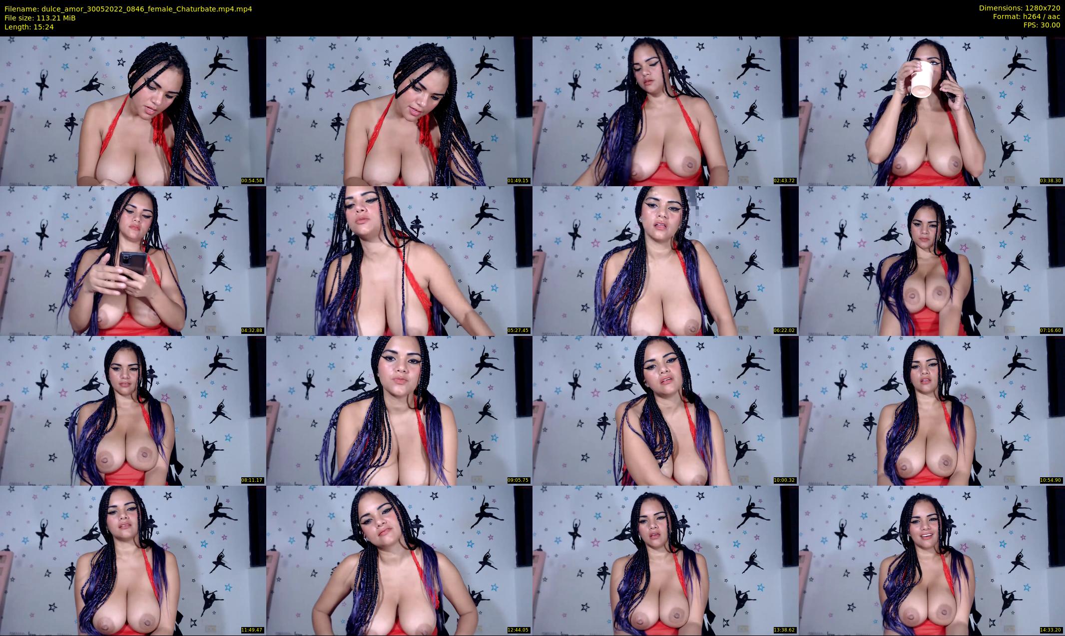 dulce_amor — 16 minute Chaturbate female cam show recording, 720p, May 30, 2022