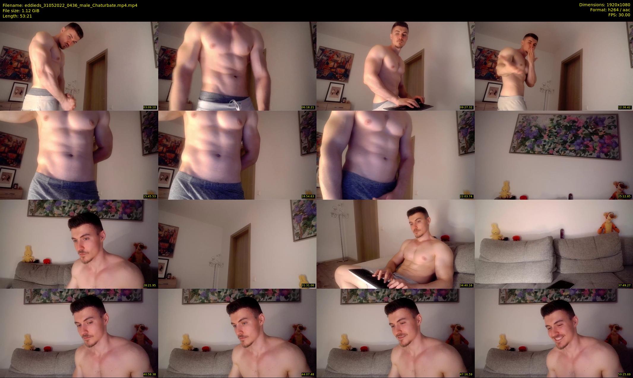 eddieds — 54 minute Chaturbate male cam show recording, 1080p, May 31, 2022