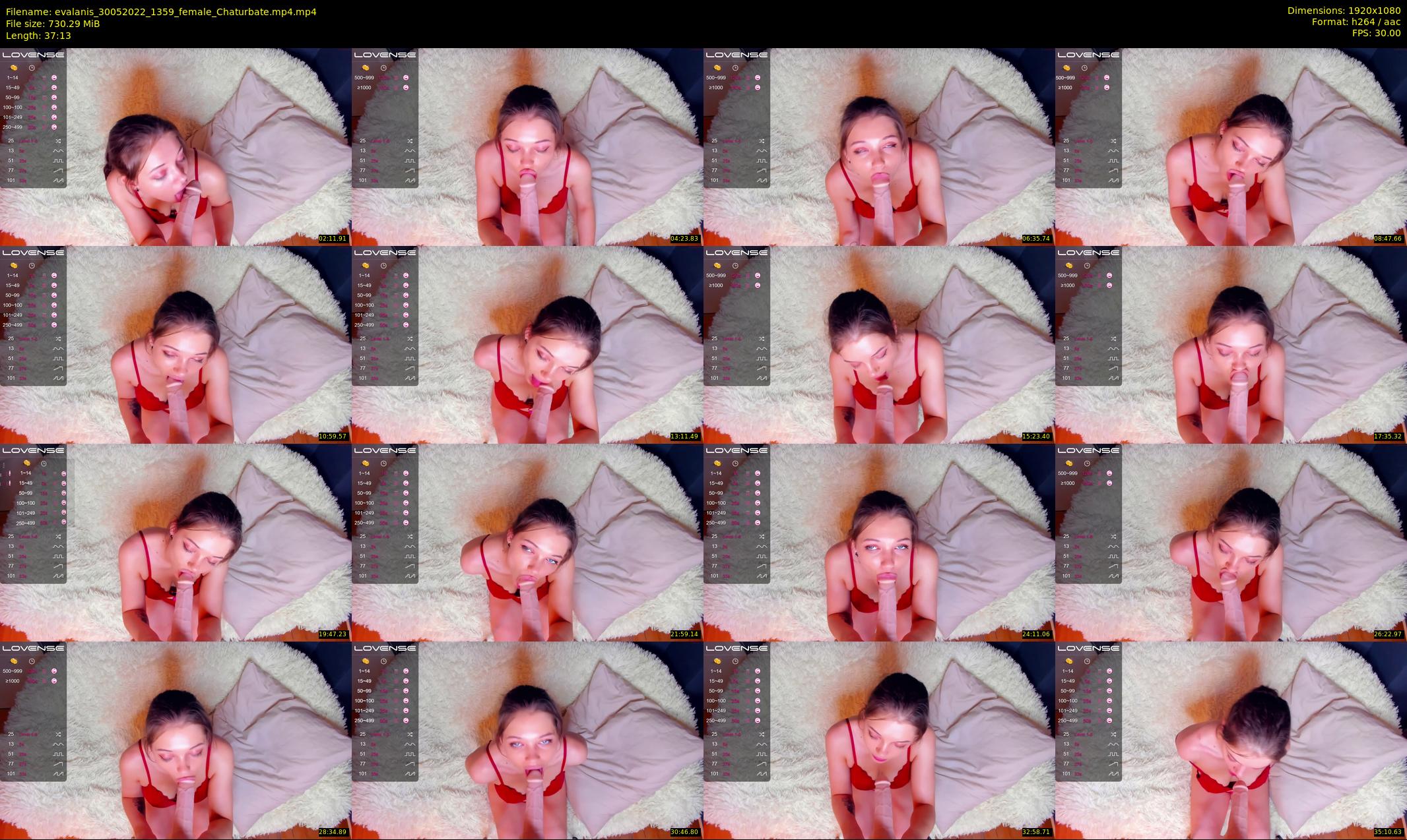evalanis — 38 minute Chaturbate couple cam show recording, 1080p, May 30, 2022