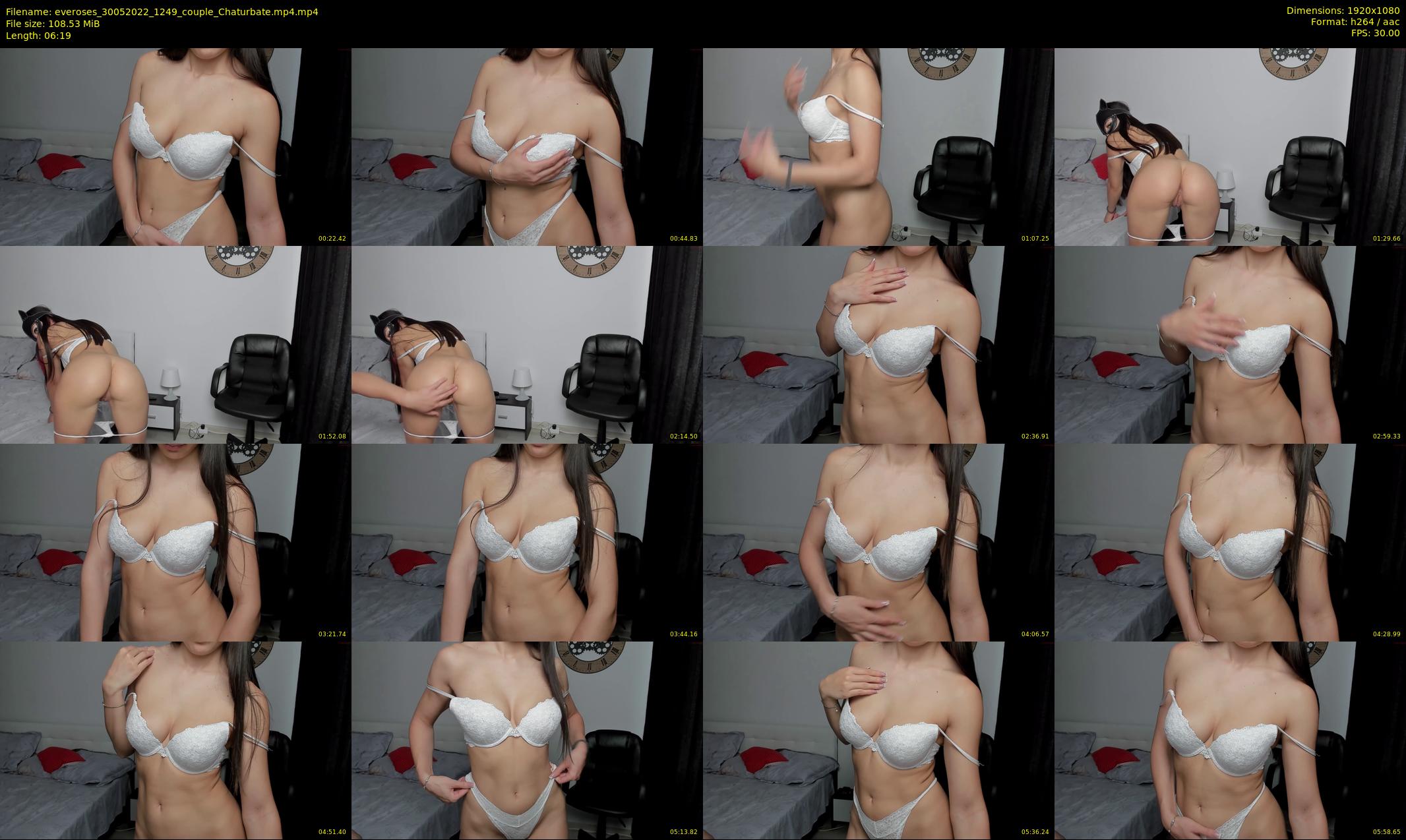 everoses — 7 minute Chaturbate couple cam show recording, 1080p, May 30, 2022
