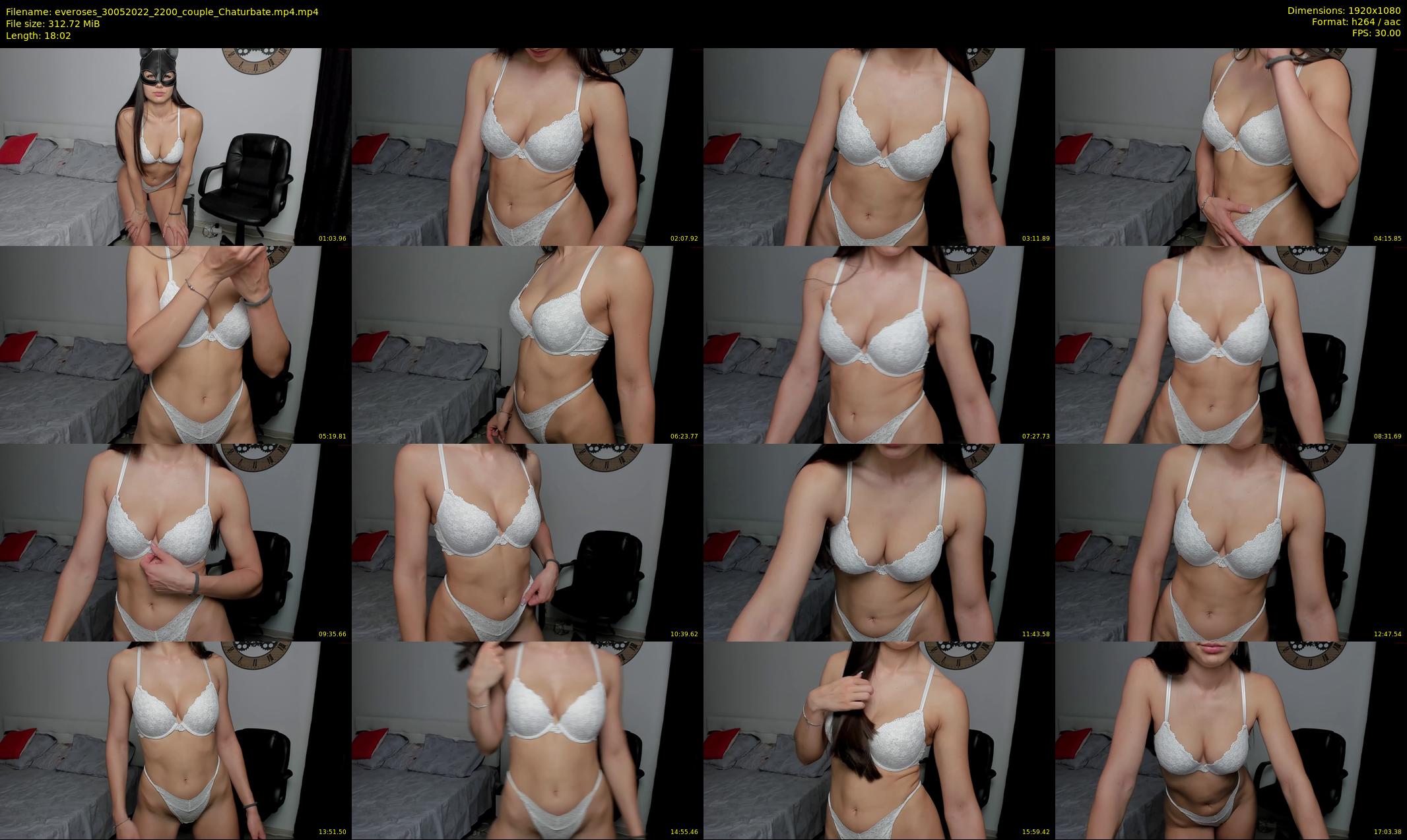 everoses — 19 minute Chaturbate couple cam show recording, 1080p, May 30, 2022