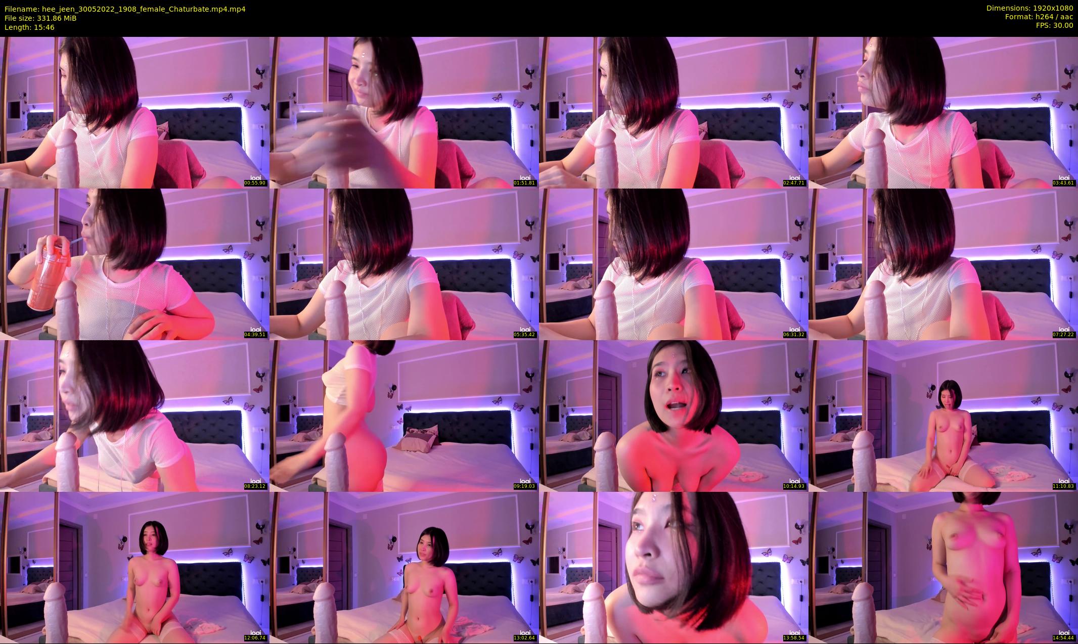 hee_jeen — 16 minute Chaturbate female cam show recording, 1080p, May 30, 2022