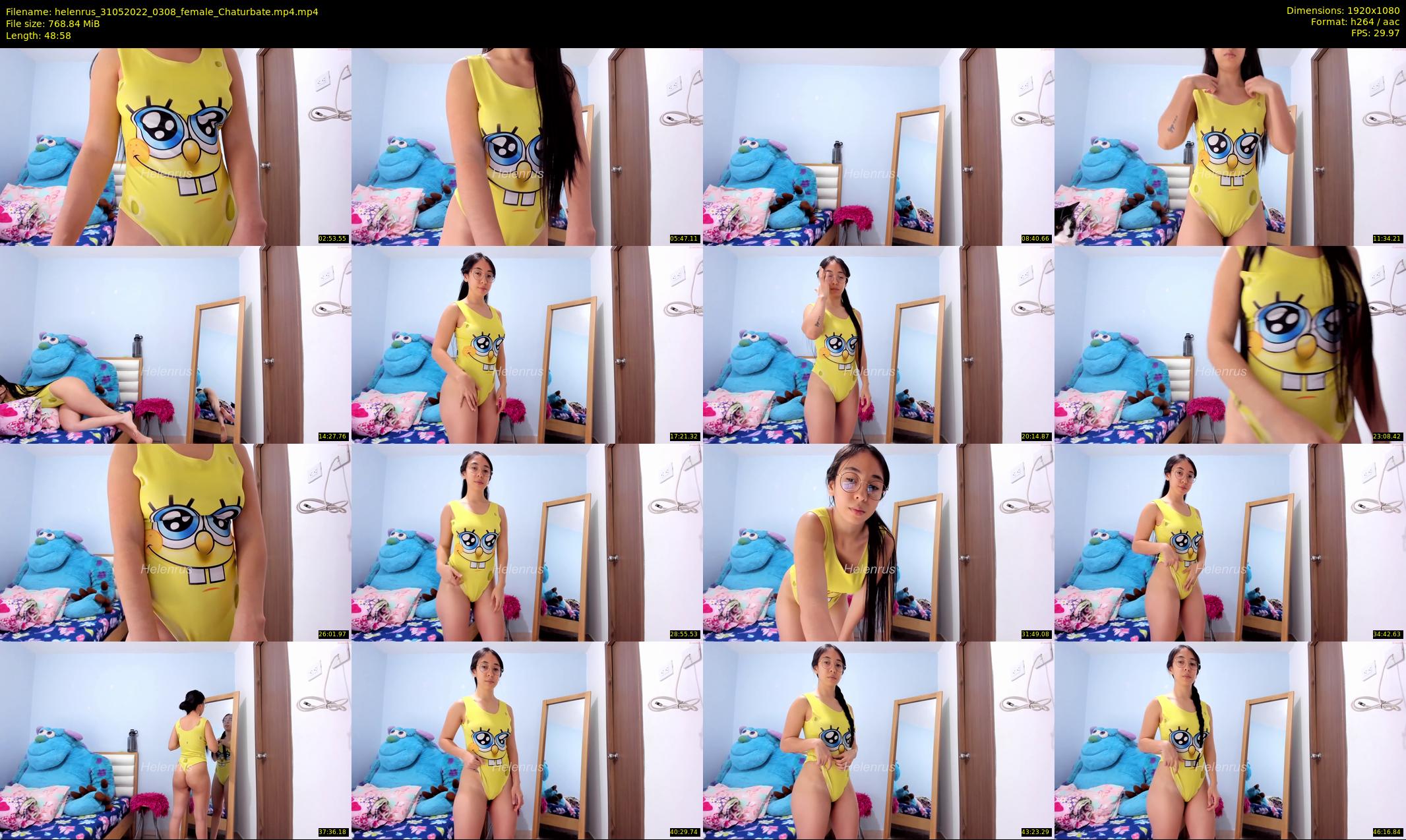 helenrus — 49 minute Chaturbate female cam show recording, 1080p, May 31, 2022