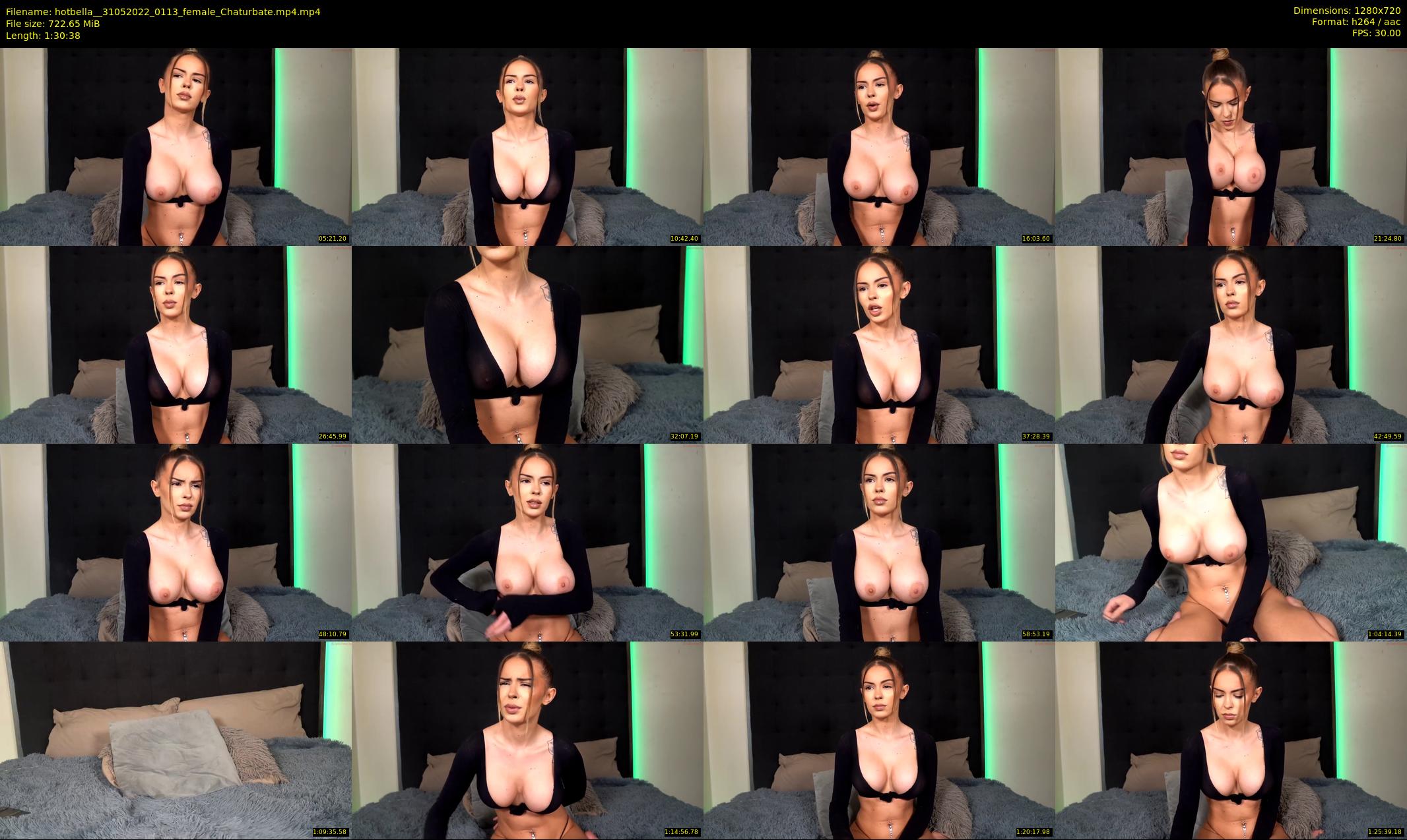 hotbella_ — 91 minute Chaturbate female cam show recording, 720p, May 31, 2022