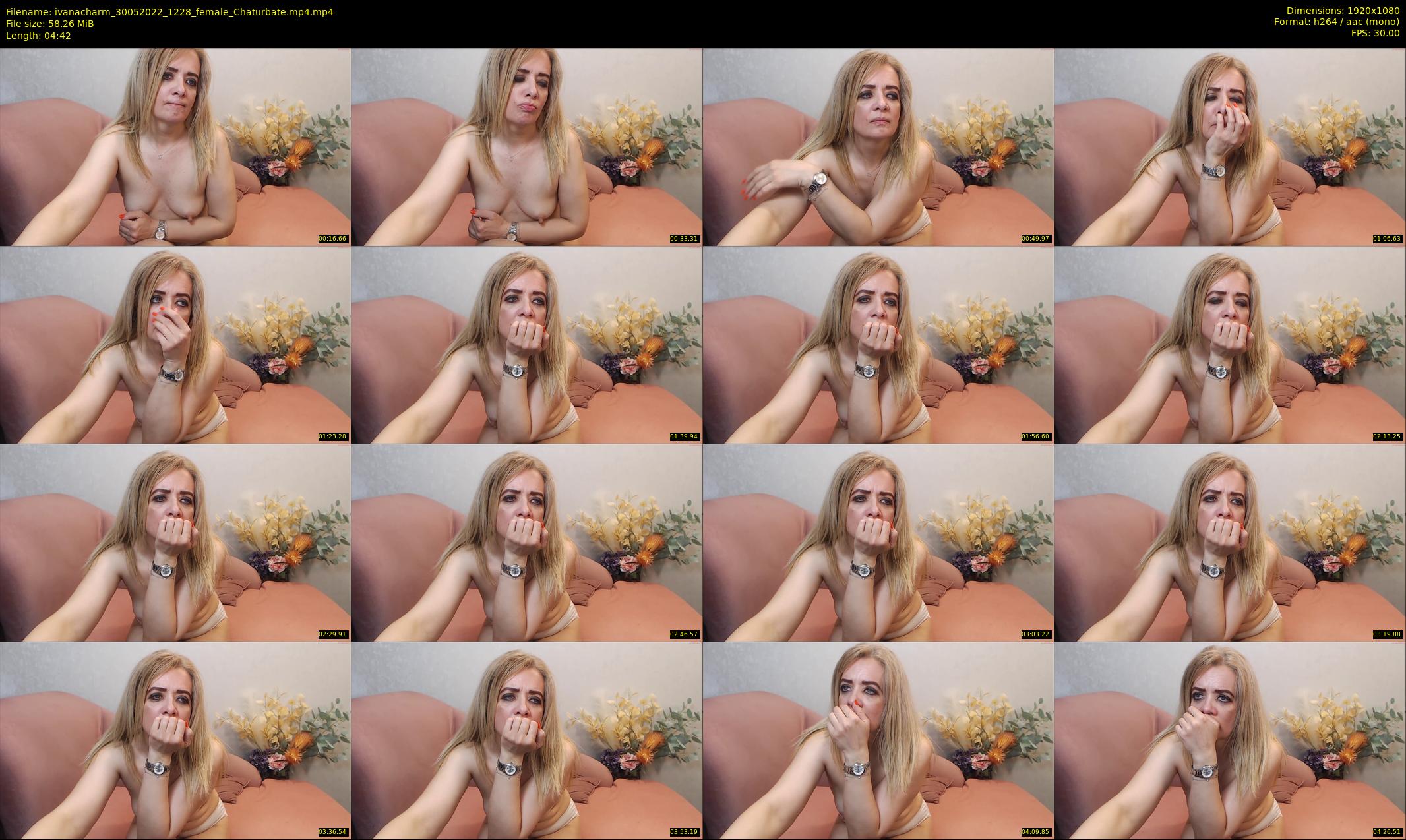 ivanacharm — 5 minute Chaturbate female cam show recording, 1080p, May 30, 2022