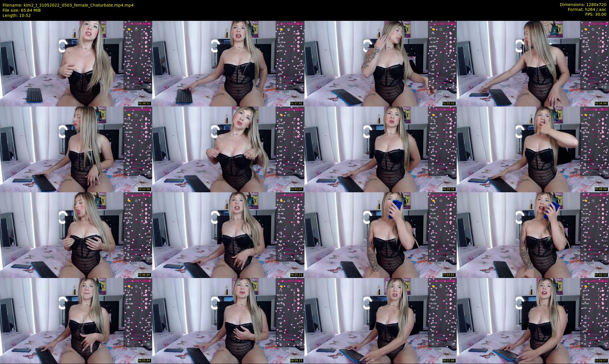 kim2_t — 11 minute Chaturbate female cam show recording, 720p, May 31, 2022