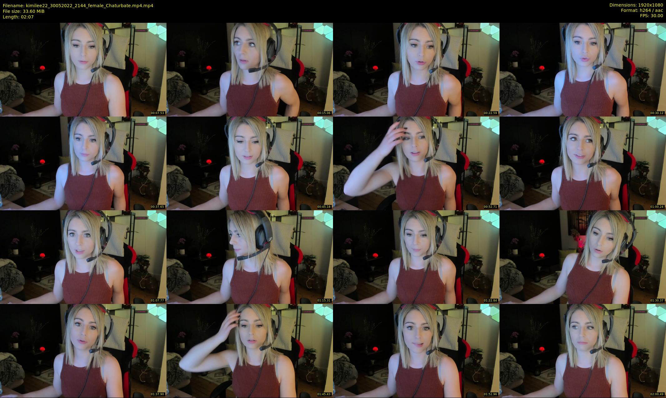 kimilee22 — 3 minute Chaturbate female cam show recording, 1080p, May 30, 2022