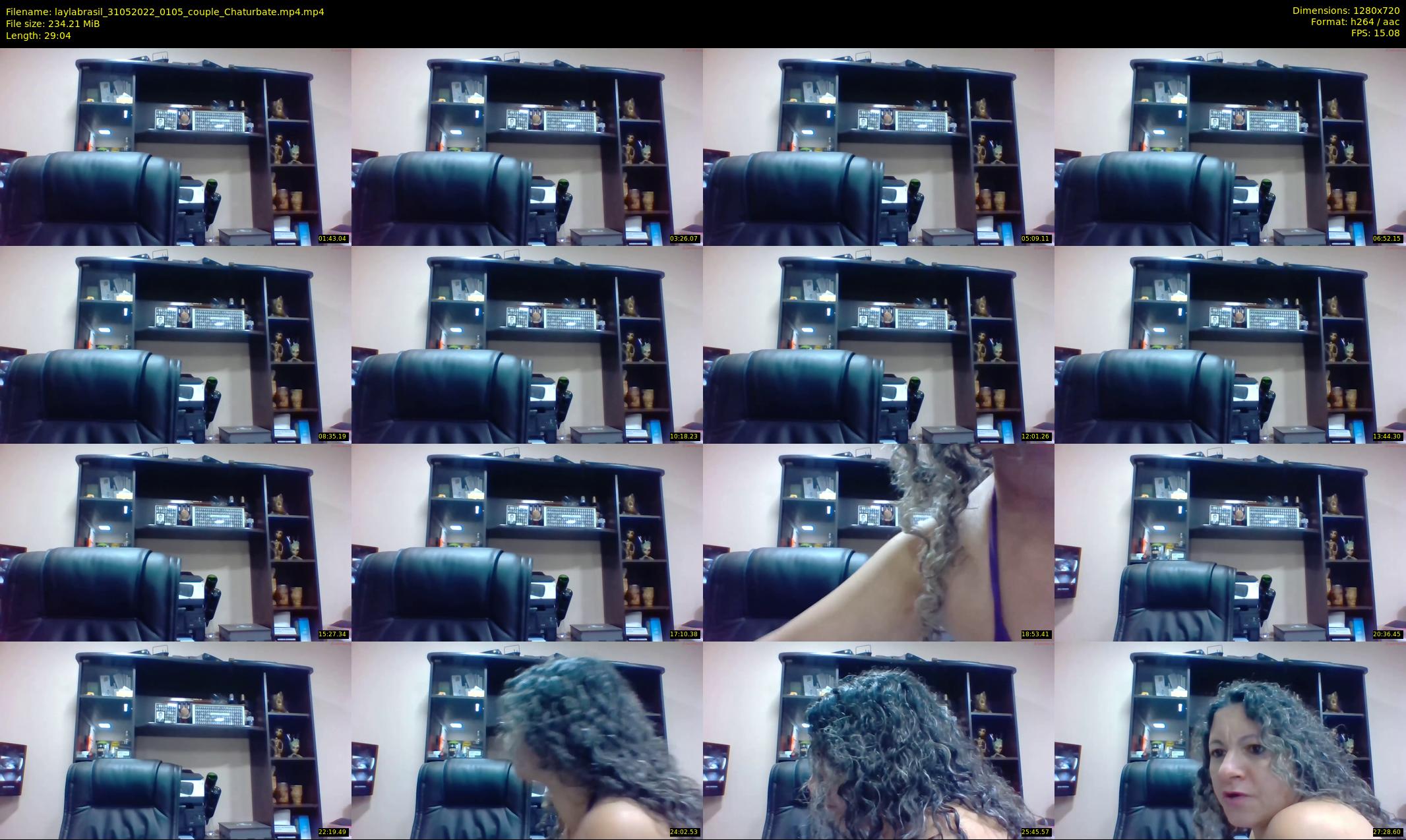 laylabrasil — 30 minute Chaturbate female cam show recording, 720p, May 31, 2022