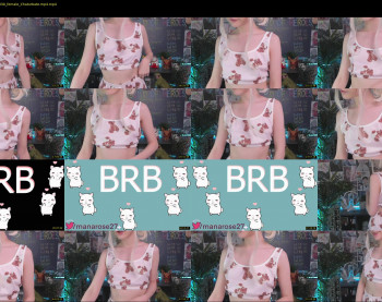 mana_rose — 58 minute Chaturbate female cam show recording, 1080p, May 31, 2022