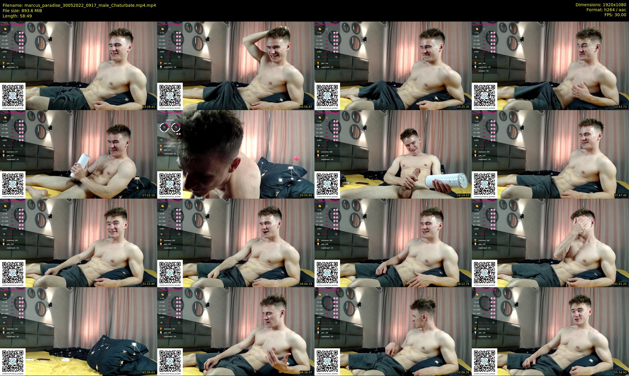 marcus_paradise — 59 minute Chaturbate male cam show recording, 1080p, May 30, 2022