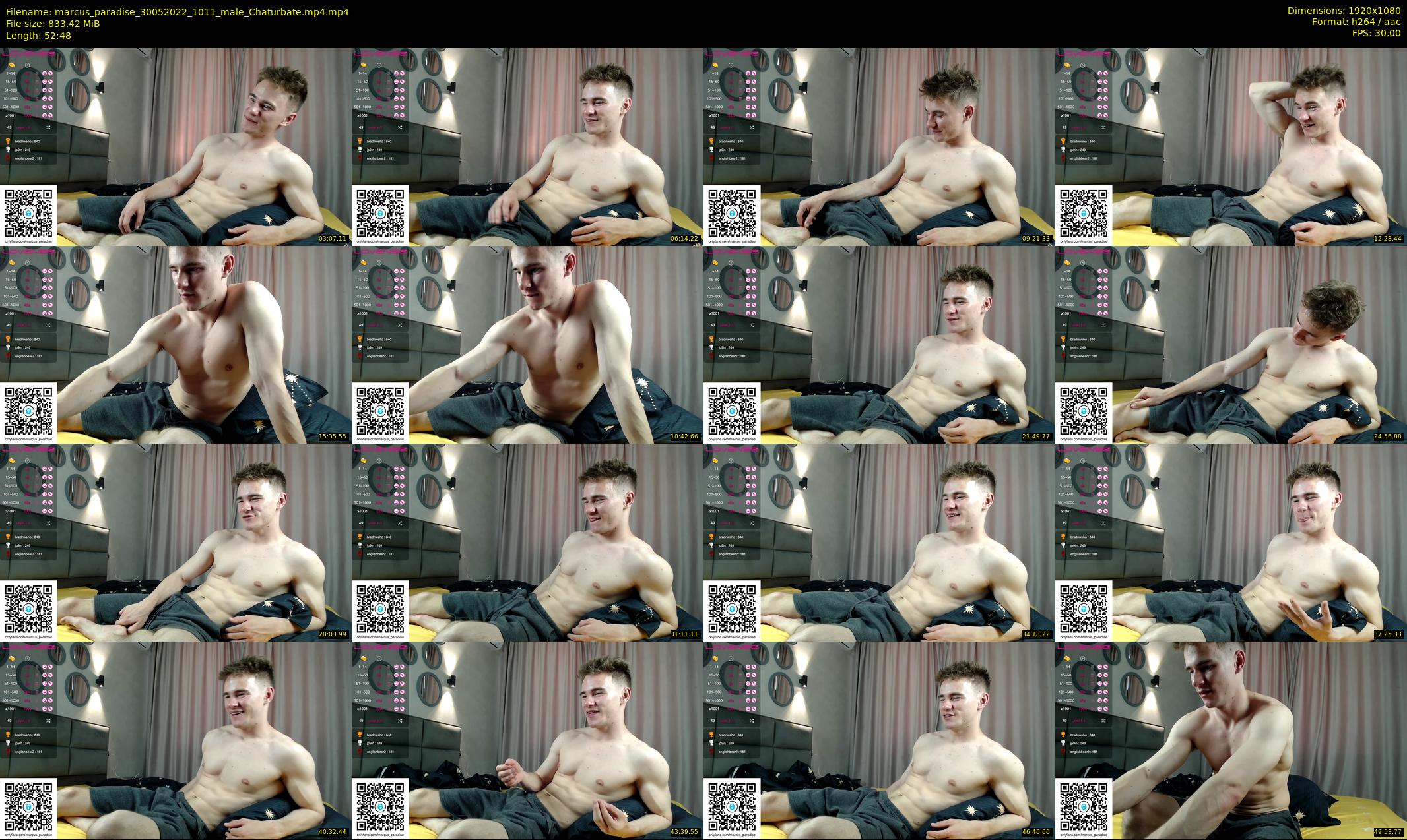 marcus_paradise — 53 minute Chaturbate male cam show recording, 1080p, May 30, 2022