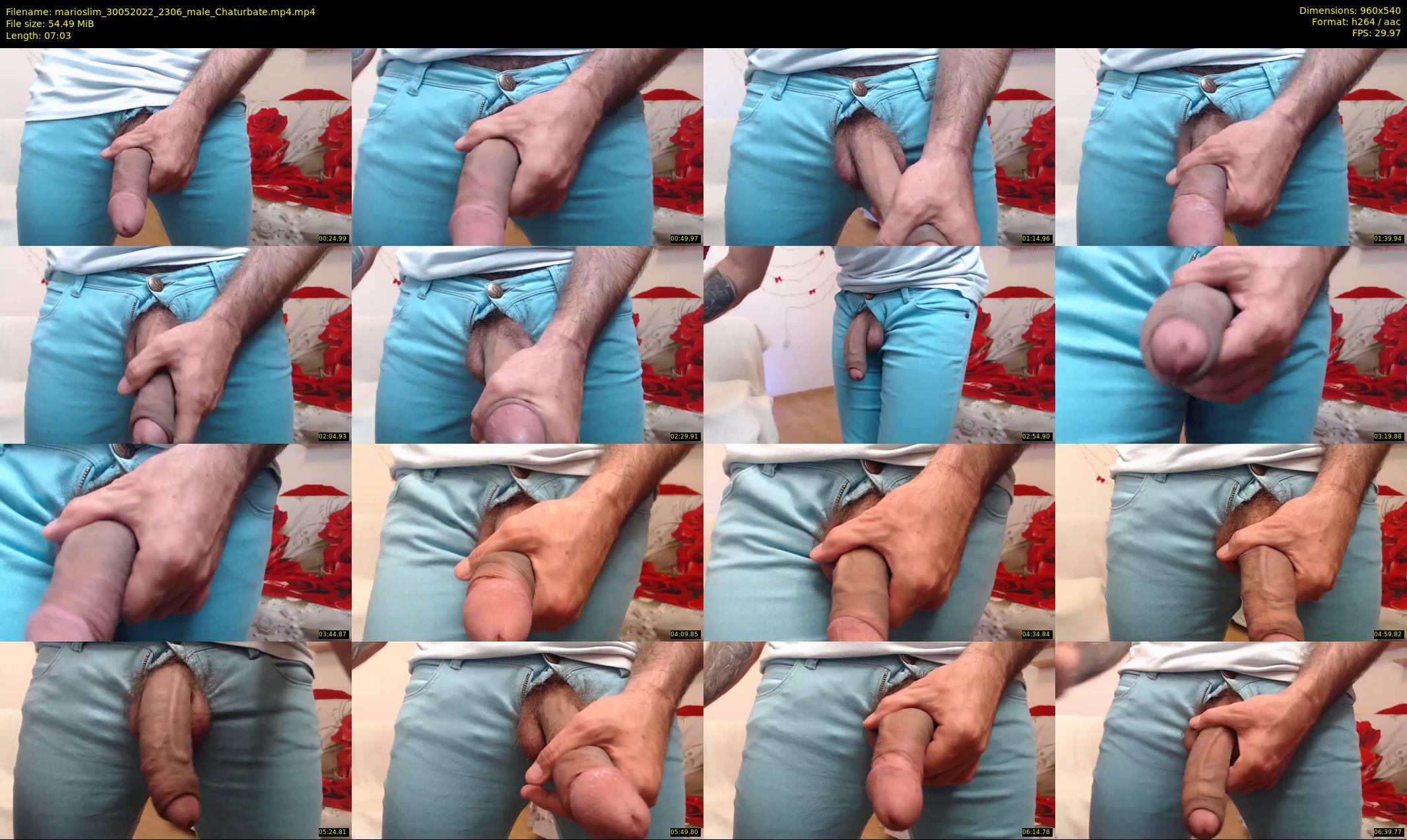 marioslim — 8 minute Chaturbate male cam show recording, 480p, May 30, 2022