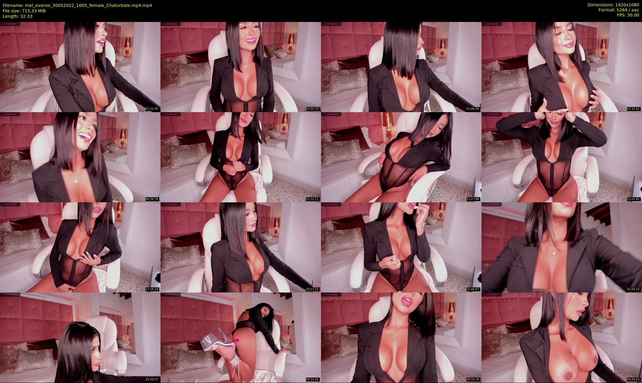 mel_evansx — 33 minute Chaturbate female cam show recording, 1080p, May 30, 2022