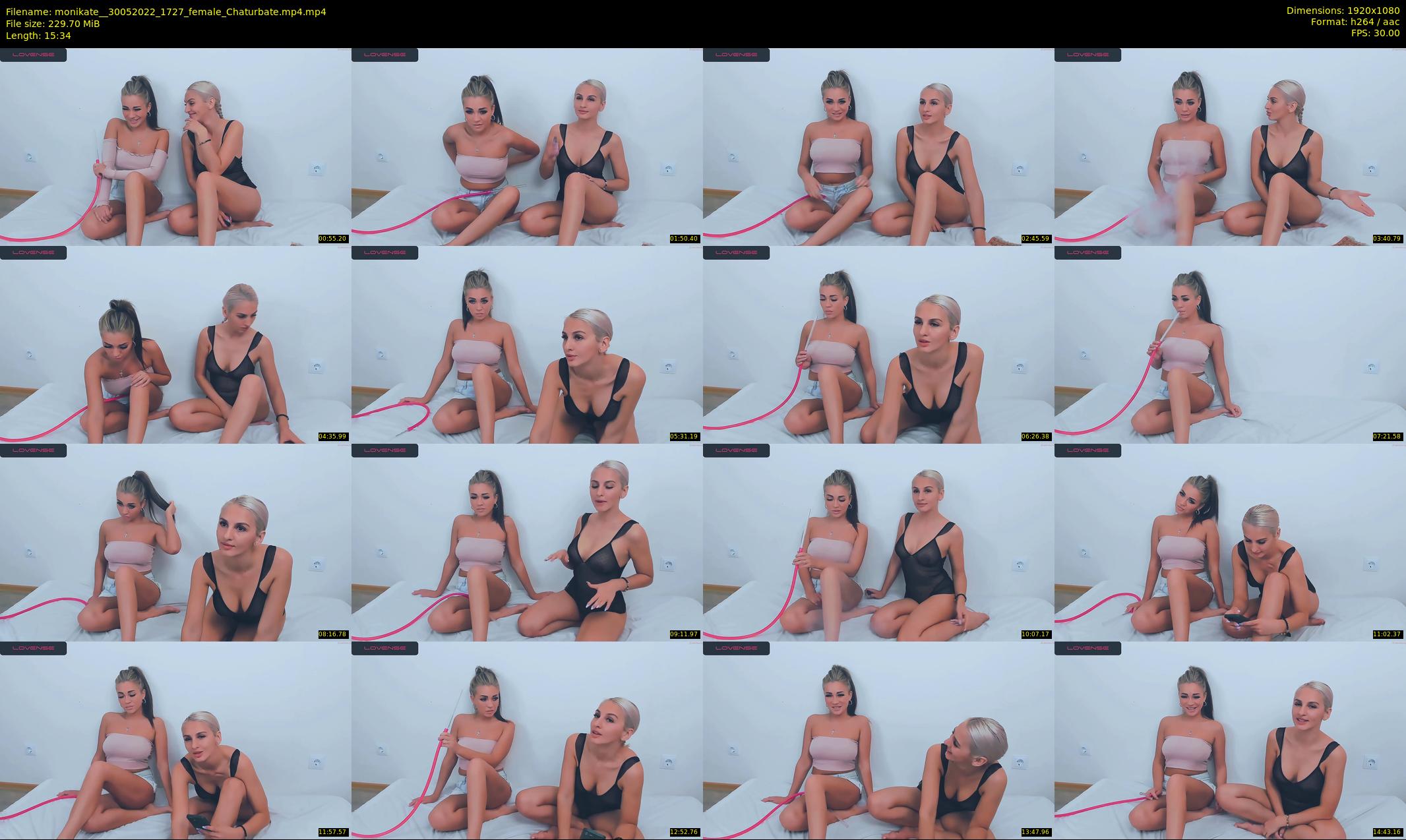 monikate_ — 16 minute Chaturbate couple cam show recording, 1080p, May 30, 2022