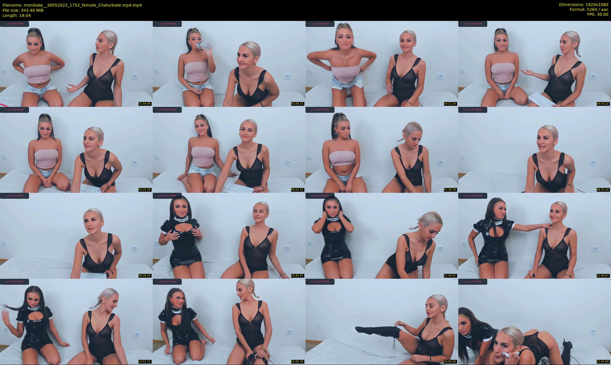 monikate_ — 19 minute Chaturbate couple cam show recording, 1080p, May 30, 2022