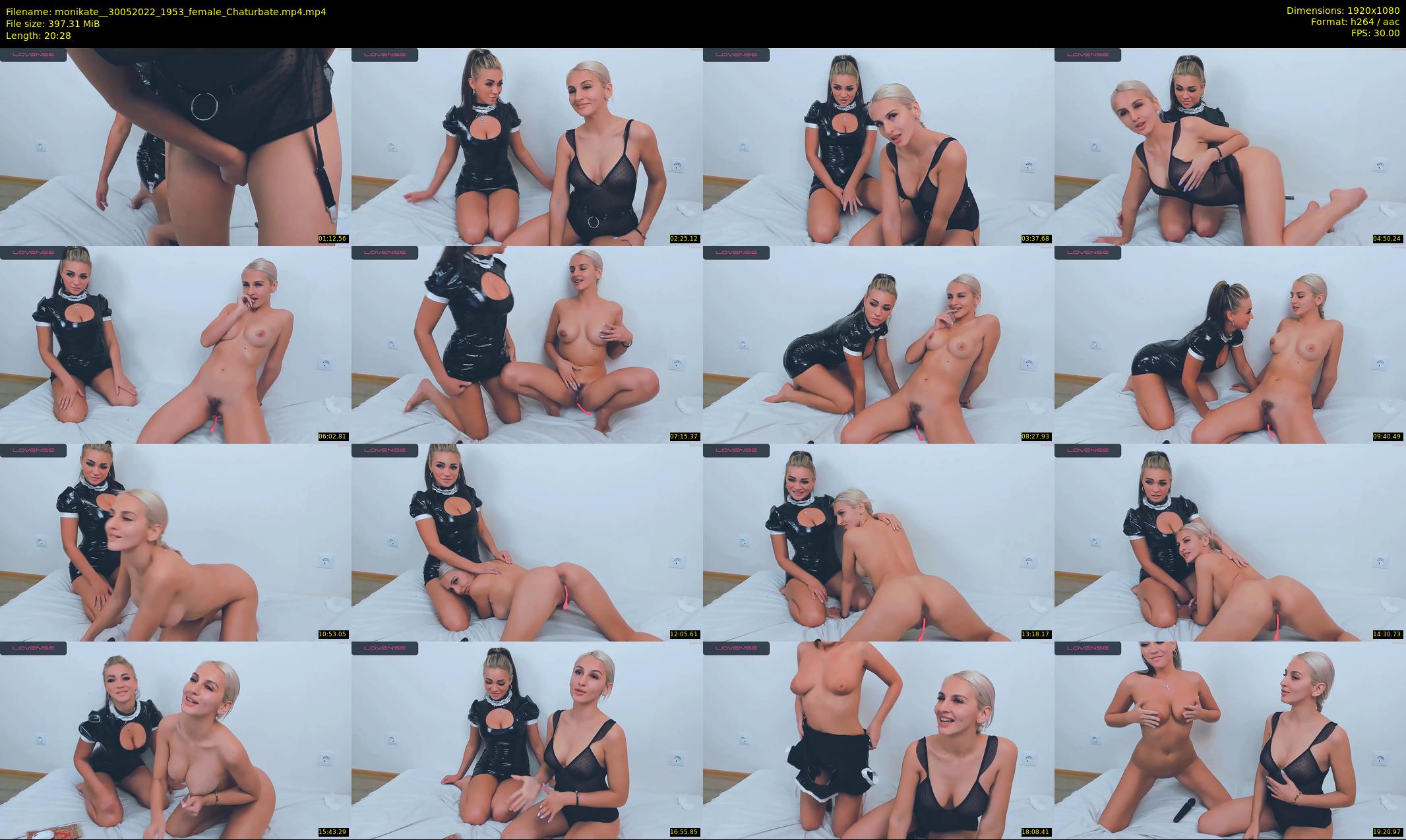 monikate_ — 21 minute Chaturbate couple cam show recording, 1080p, May 30, 2022