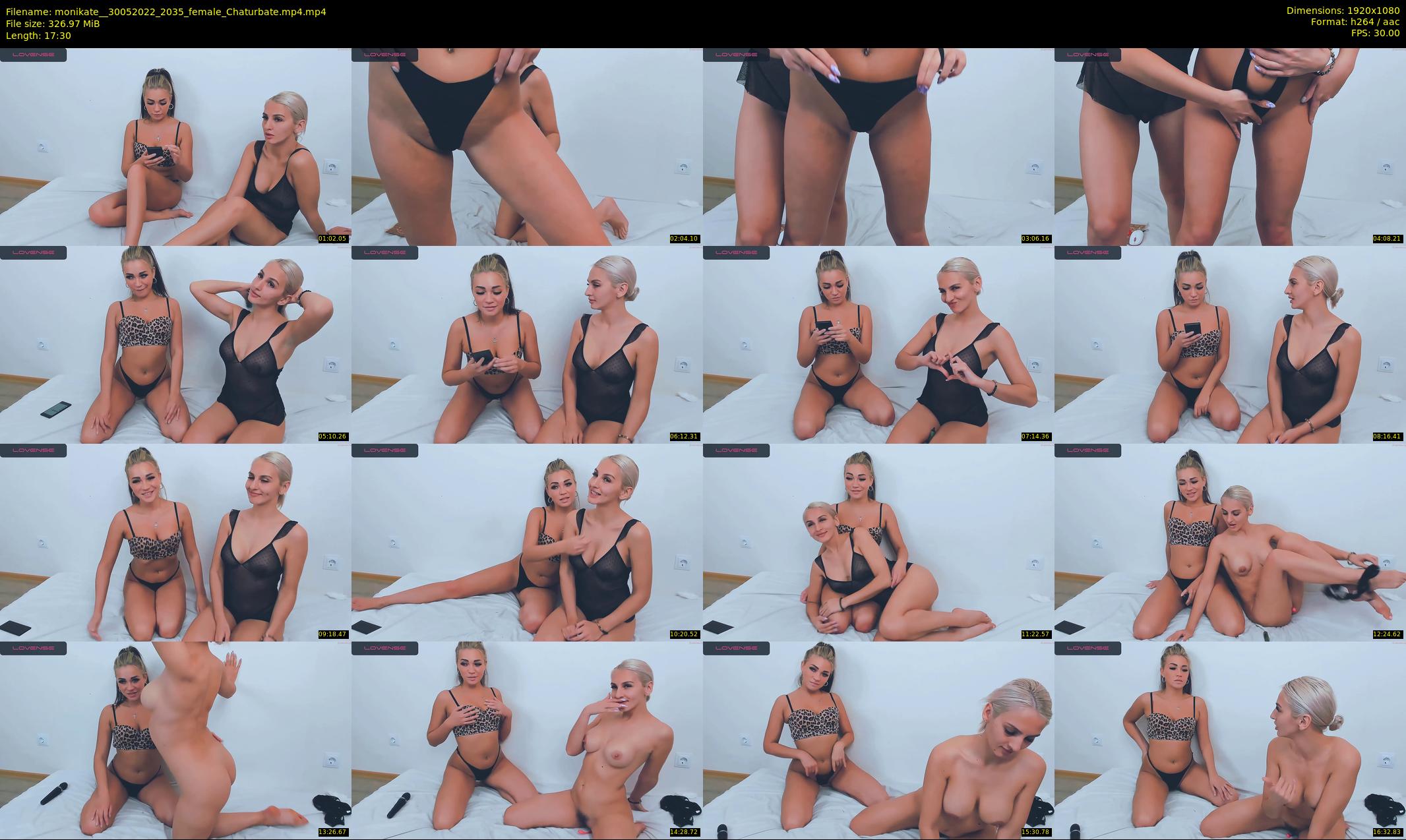 monikate_ — 18 minute Chaturbate couple cam show recording, 1080p, May 30, 2022