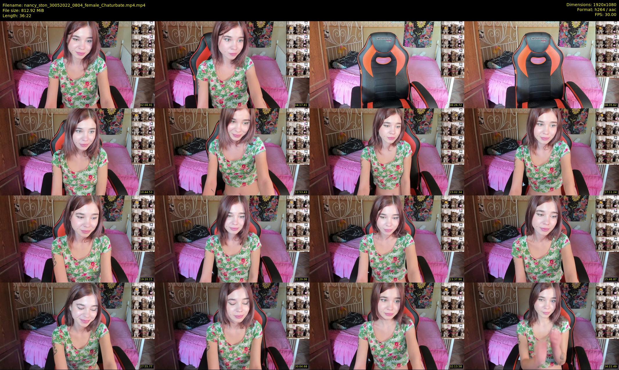 nancy_ston — 37 minute Chaturbate female cam show recording, 1080p, May 30, 2022
